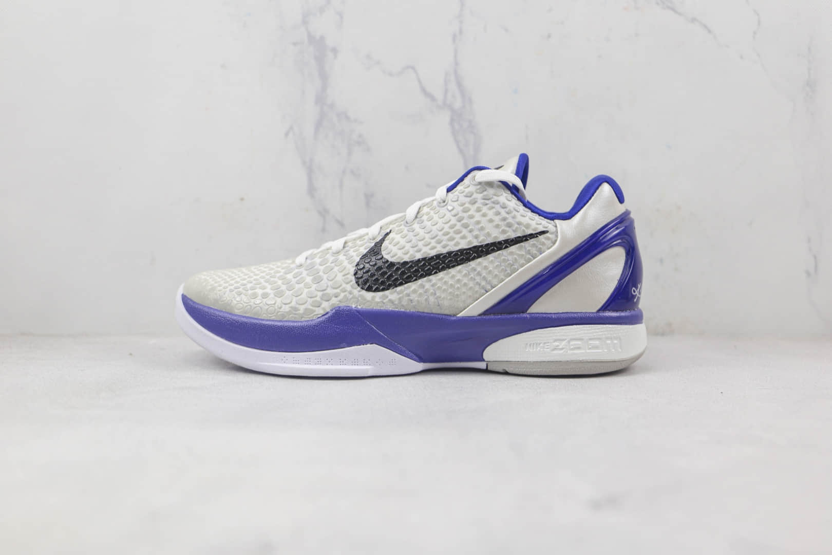 耐克Nike Kobe VI莆田灭世纯原版本科比6代实战篮球鞋内置气垫碳板原盒原标 货号:436311-100