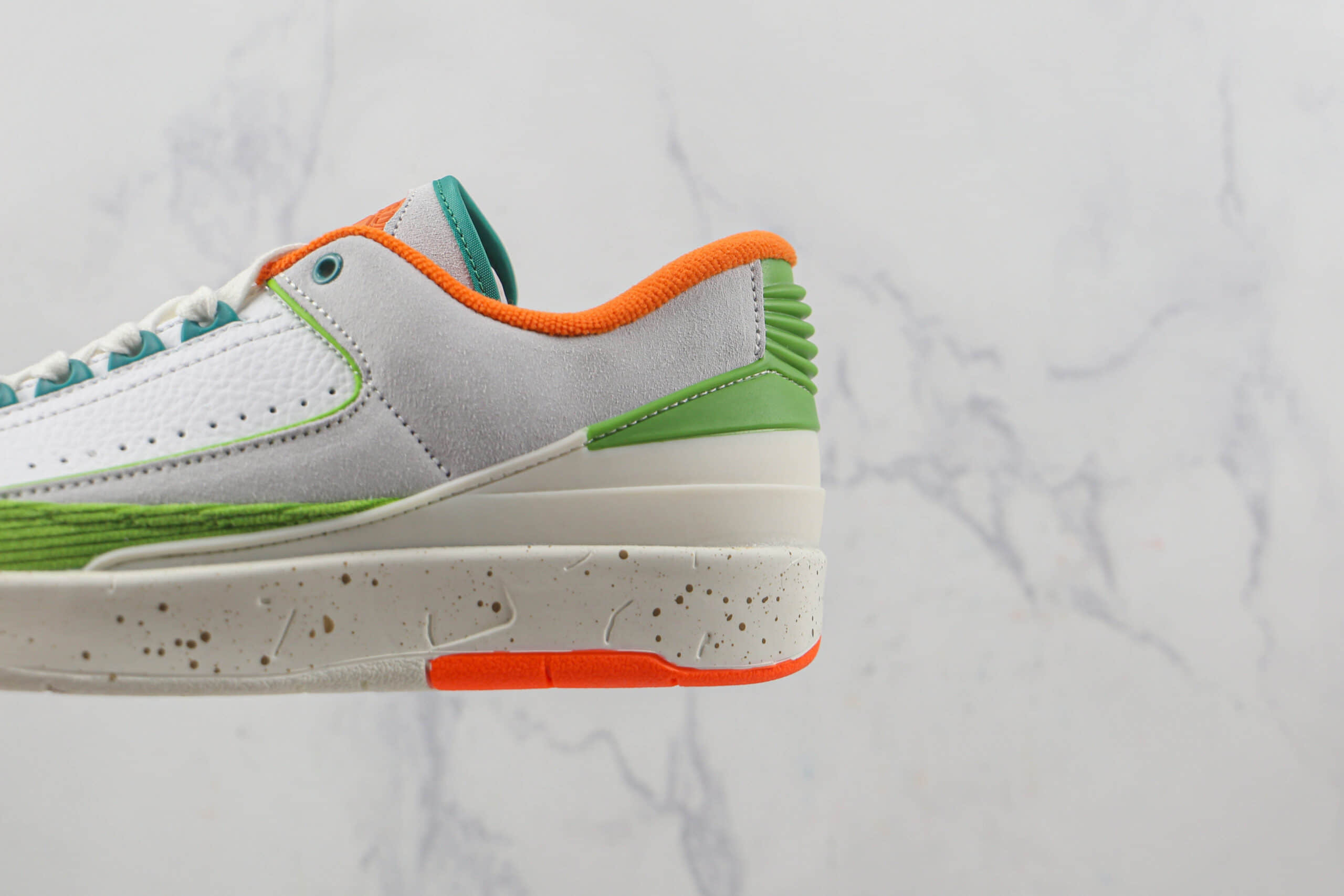 乔丹Air Jordan 2 Low wmns x Titan联名款莆田纯原复刻AJ2海岛风情配色篮球鞋原档案数据开发 货号:DV6206-183