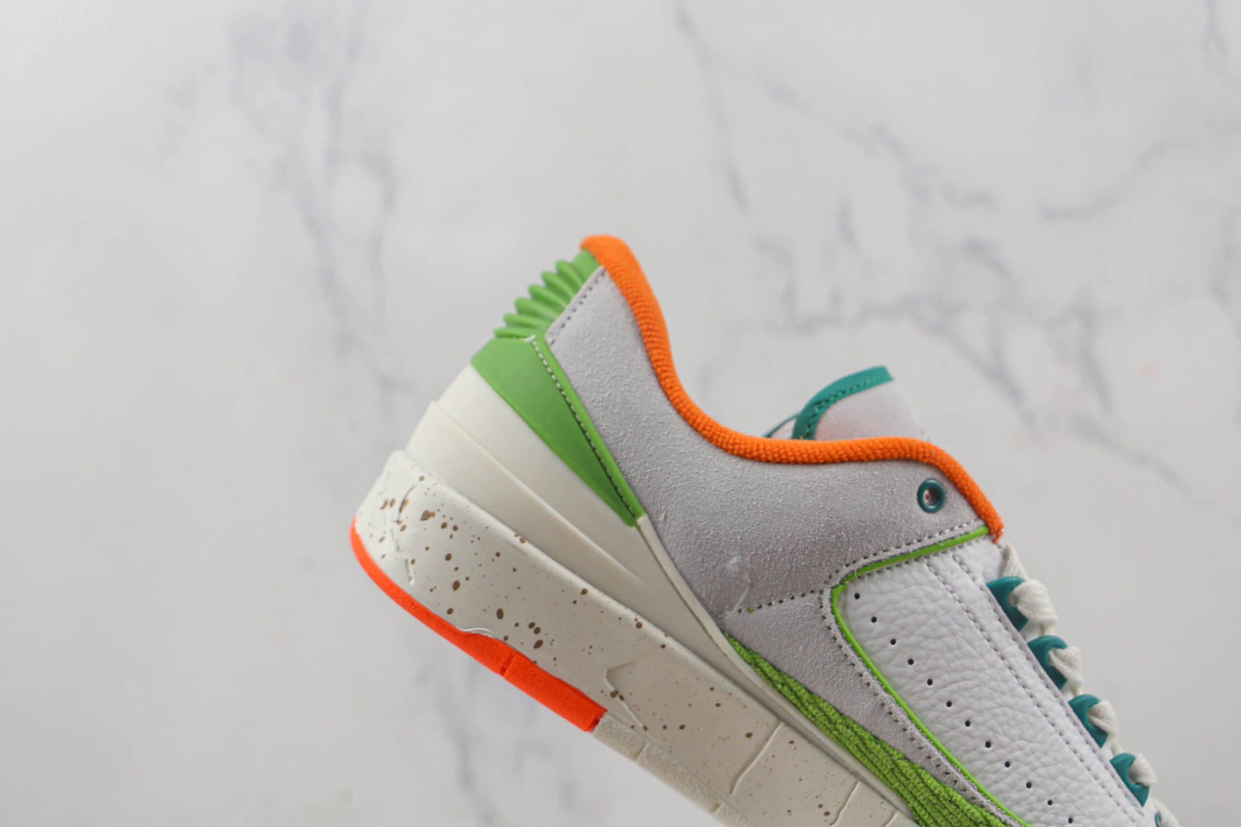 乔丹Air Jordan 2 Low wmns x Titan联名款莆田纯原复刻AJ2海岛风情配色篮球鞋原档案数据开发 货号:DV6206-183