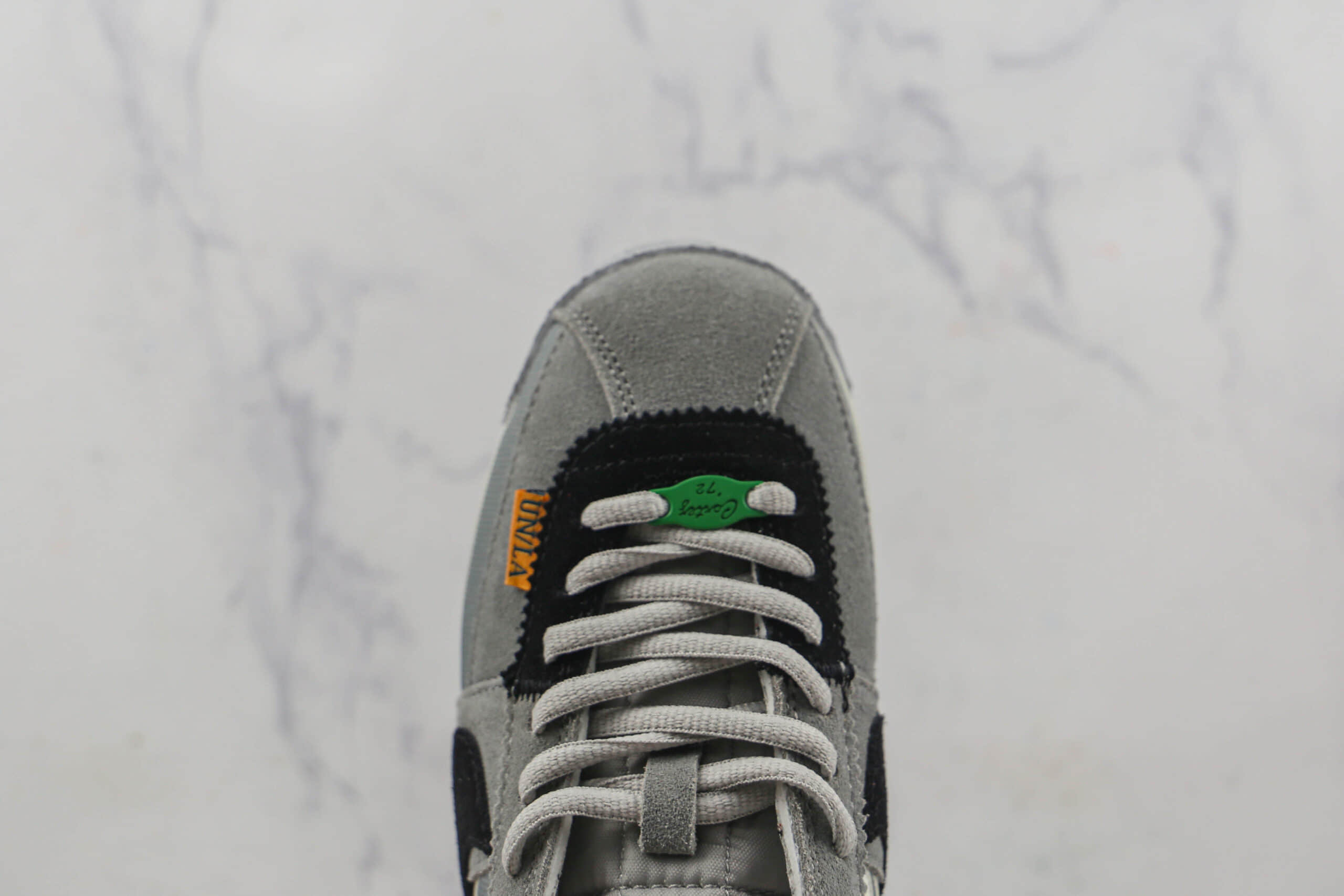 耐克Nike Cortez x Union联名款莆田纯原复刻版本灰麂皮配色阿甘慢跑鞋原档案数据开发 货号:DR1413-007