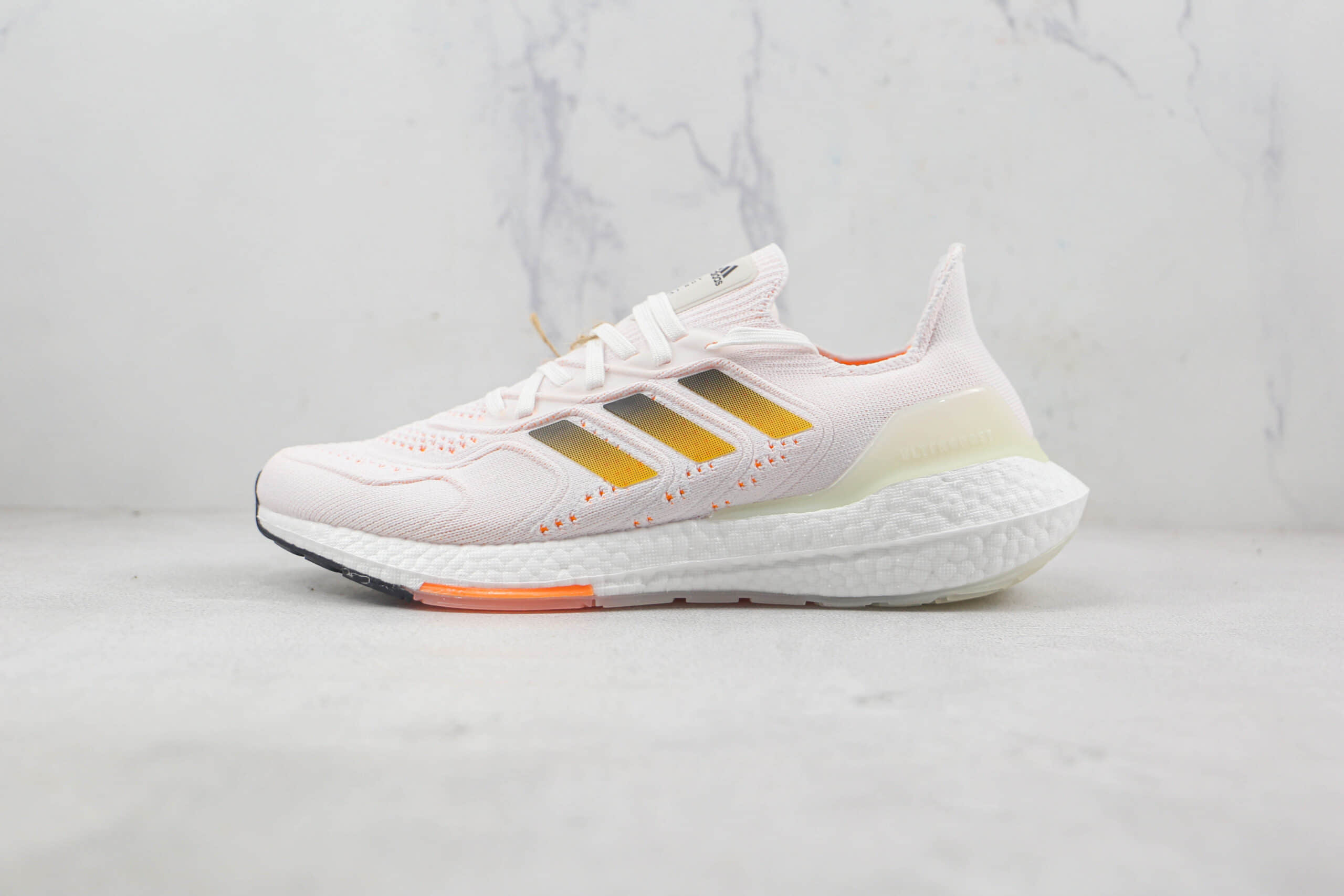 阿迪达斯Adidas Ultra Boost 22 Consortium莆田纯原版本UB8.0粉色爆米花跑鞋原档案数据开发 货号:GZ0129