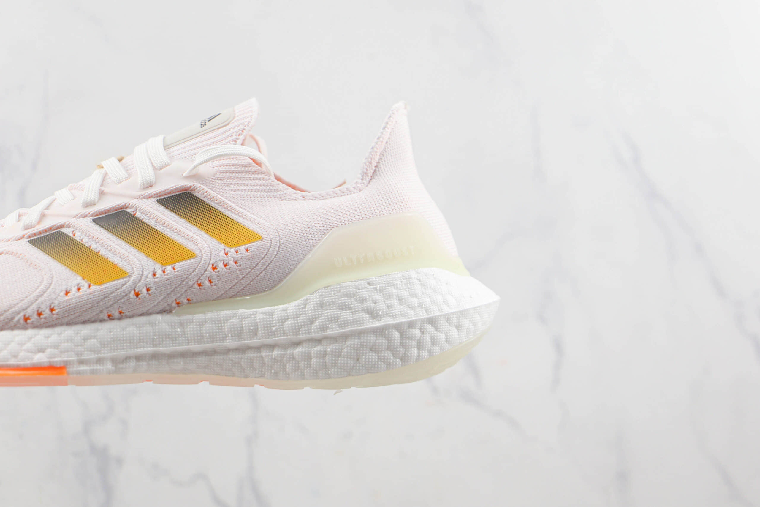 阿迪达斯Adidas Ultra Boost 22 Consortium莆田纯原版本UB8.0粉色爆米花跑鞋原档案数据开发 货号:GZ0129