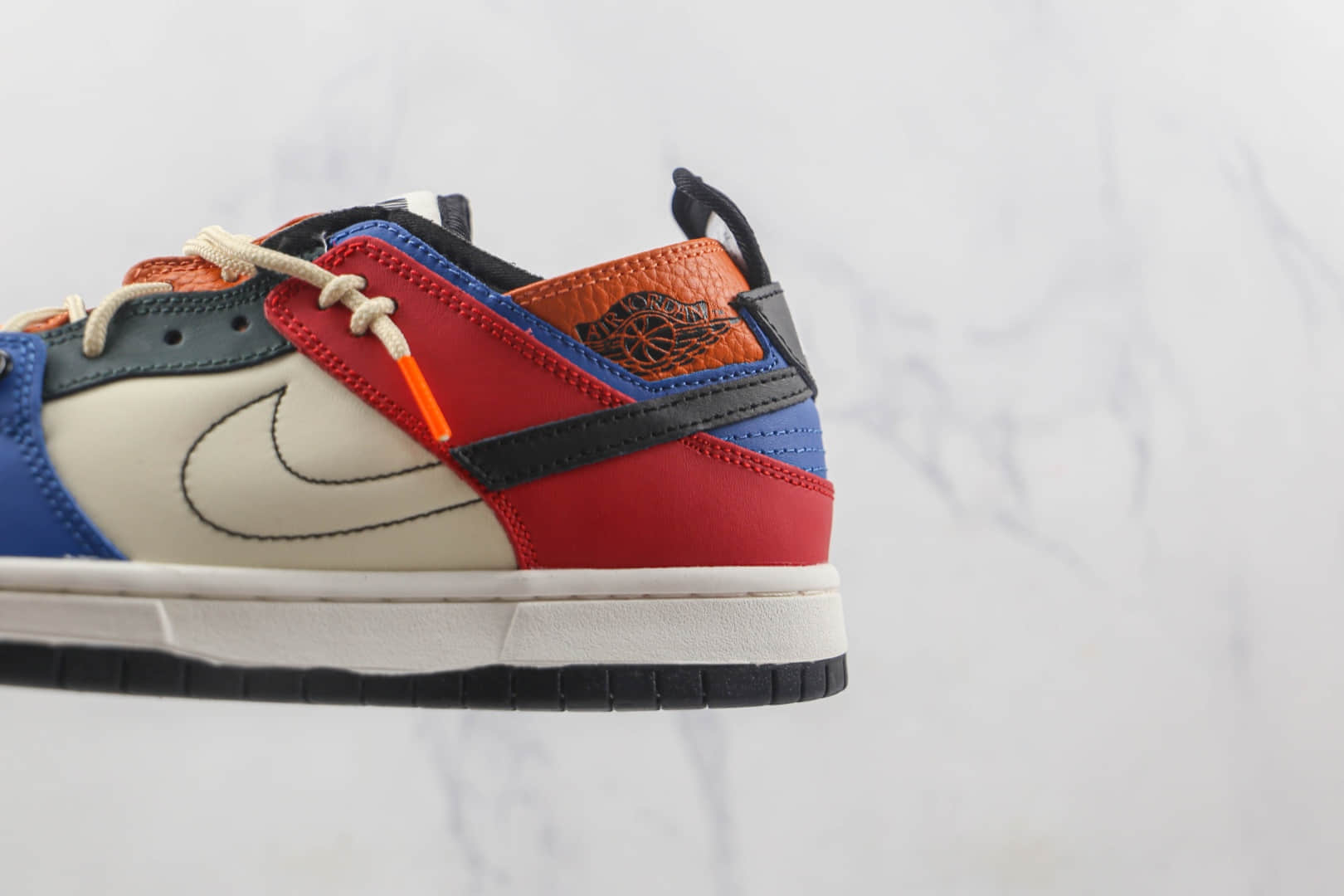 耐克Nike SB Dunk HIGH PRO莆田纯原复刻低帮SB DUNK棕橙色断钩板鞋原鞋开模 货号:DQ6817-030