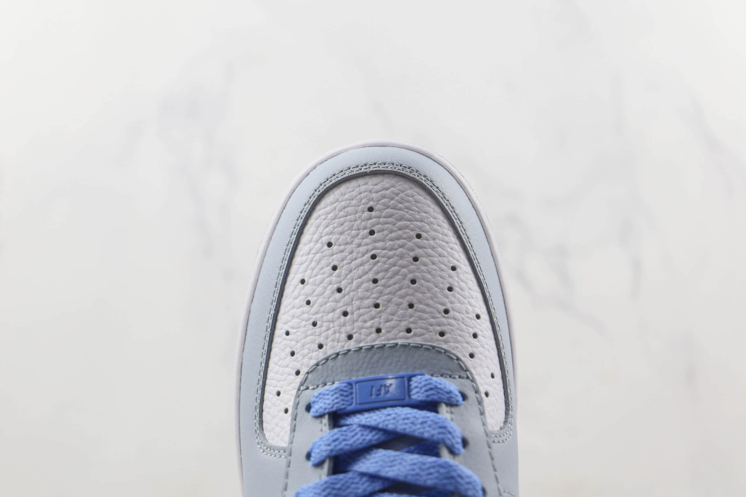 耐克Nike Air Force 1’07 Low莆田纯原复刻版本低帮空军一号白蓝反光板鞋原楦头纸板打造 货号:CW1888-609