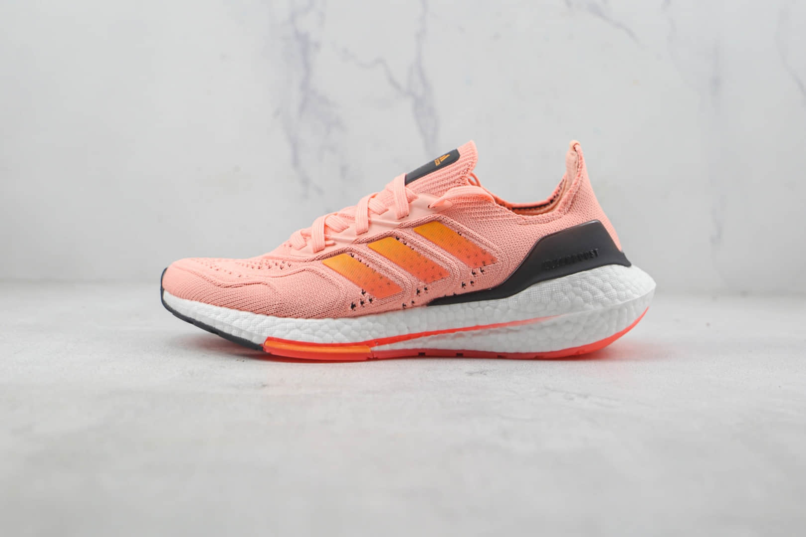 阿迪达斯Adidas Ultra Boost 22 Consortium莆田纯原版本UB8.0橙色爆米花跑鞋原楦头纸板打造 货号:GX8037