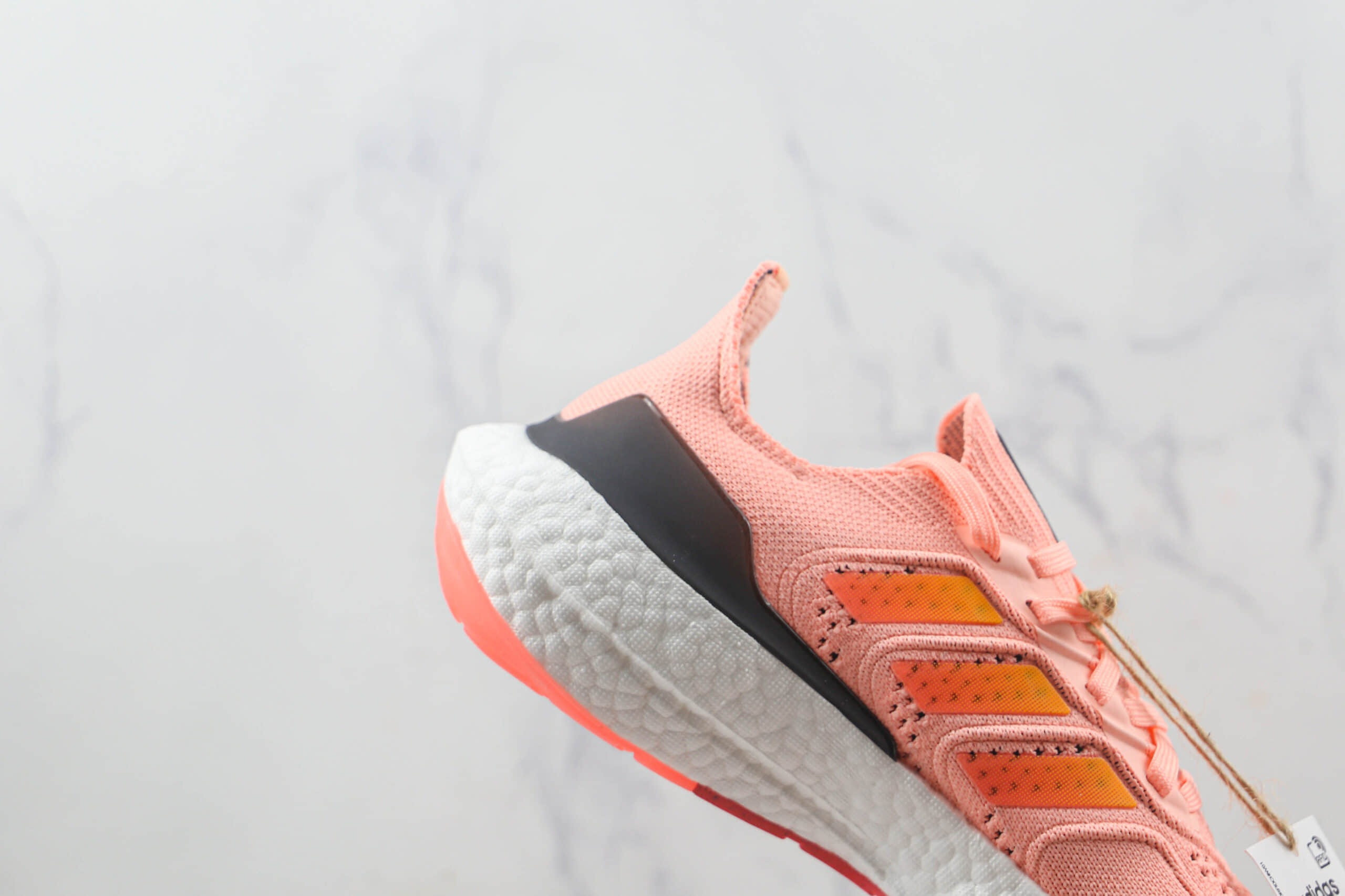 阿迪达斯Adidas Ultra Boost 22 Consortium莆田纯原版本UB8.0橙色爆米花跑鞋原楦头纸板打造 货号:GX8037