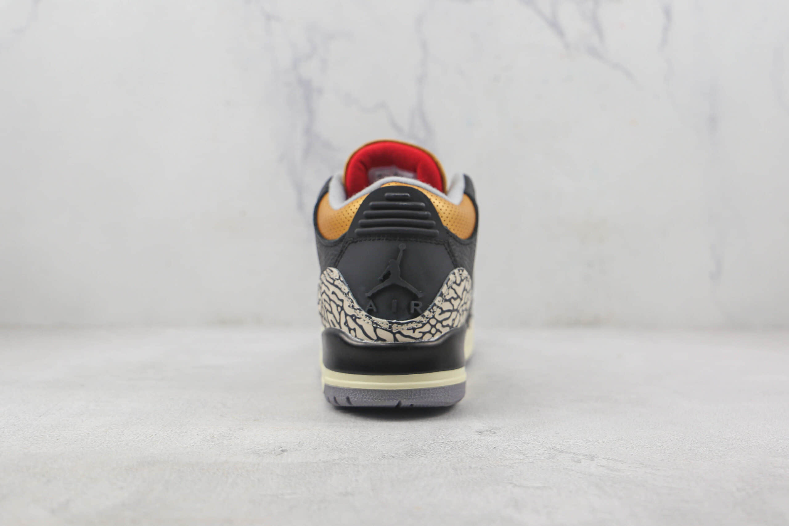 乔丹Air Jordan 3 Atmosphere莆田纯原复刻版本AJ3黑灰爆裂纹篮球鞋原档案数据开发 货号:CK9246-067