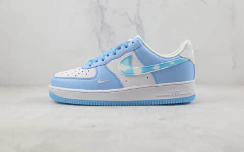耐克Nike Air Force 1’07 Low莆田纯原复刻版本低帮空军一号白蓝双钩板鞋内置气垫 货号:DX2937-100