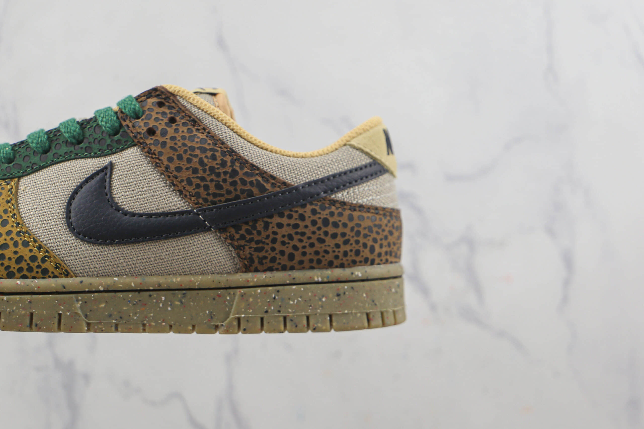 耐克Nike Dunk Low Safari莆田纯原复刻版本低帮DUNK豹纹板鞋原楦头纸板打造 货号:DX2654-200