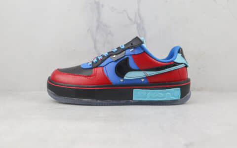 耐克Nike Air Force 1 Fontanka莆田纯原复刻版本低帮空军一号爱琴海丰塔卡系列板鞋原盒原标 货号:DR6259-600