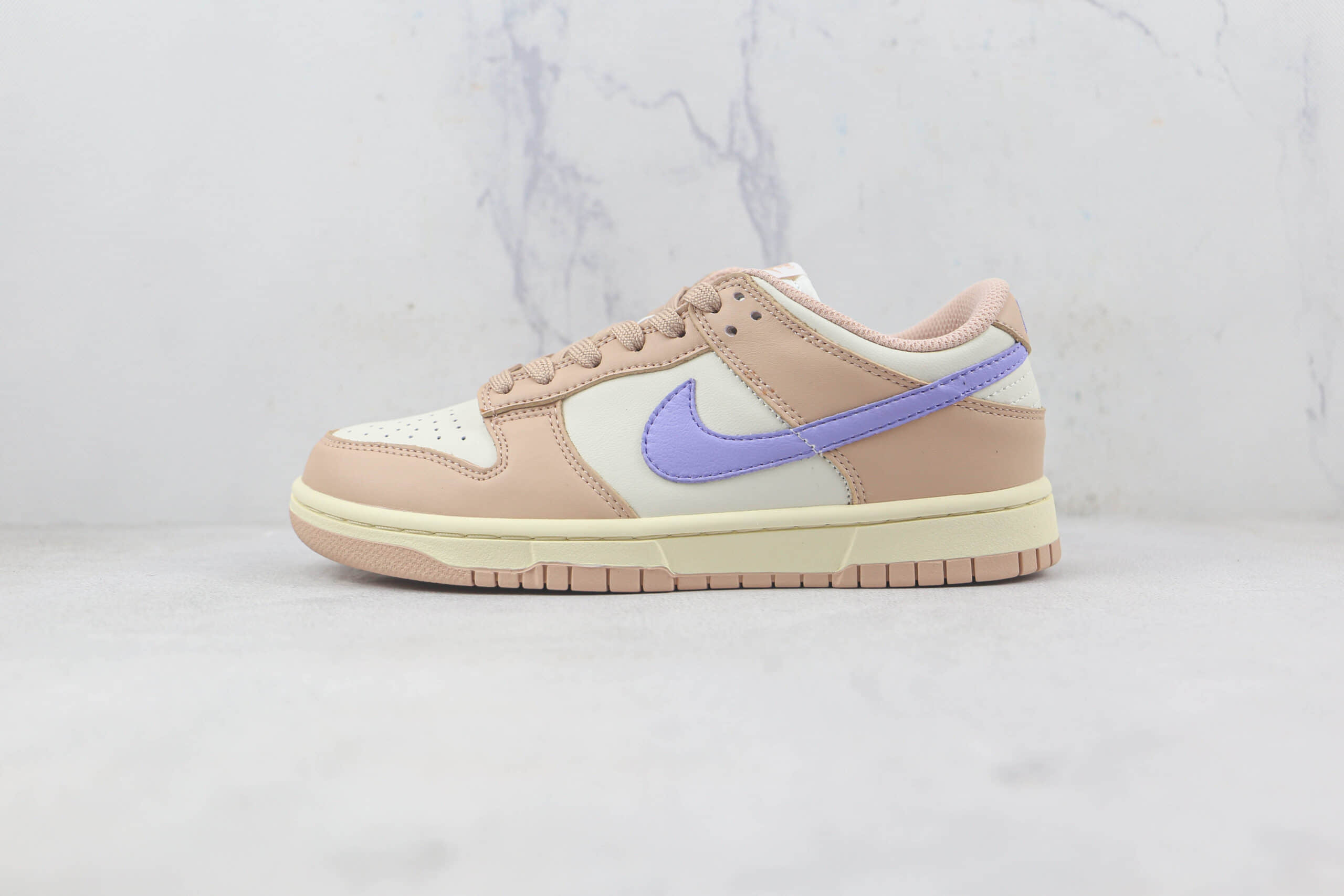 耐克Nike Dunk Low Pink Oxford莆田纯原复刻版本低帮DUNK粉色玲娜贝尔配色板鞋原盒原标 货号:DD1503-601
