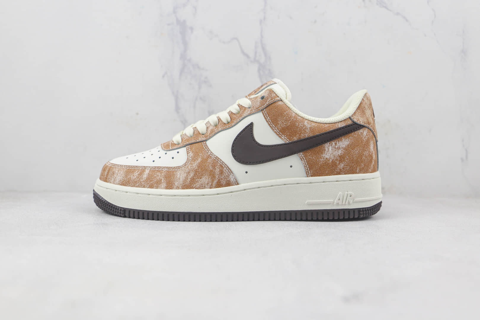耐克Nike Air Force 1 07 Low莆田纯原复刻版本低帮空军一号迷雾咖啡色板鞋原楦头纸板打造 货号:BX5815-536