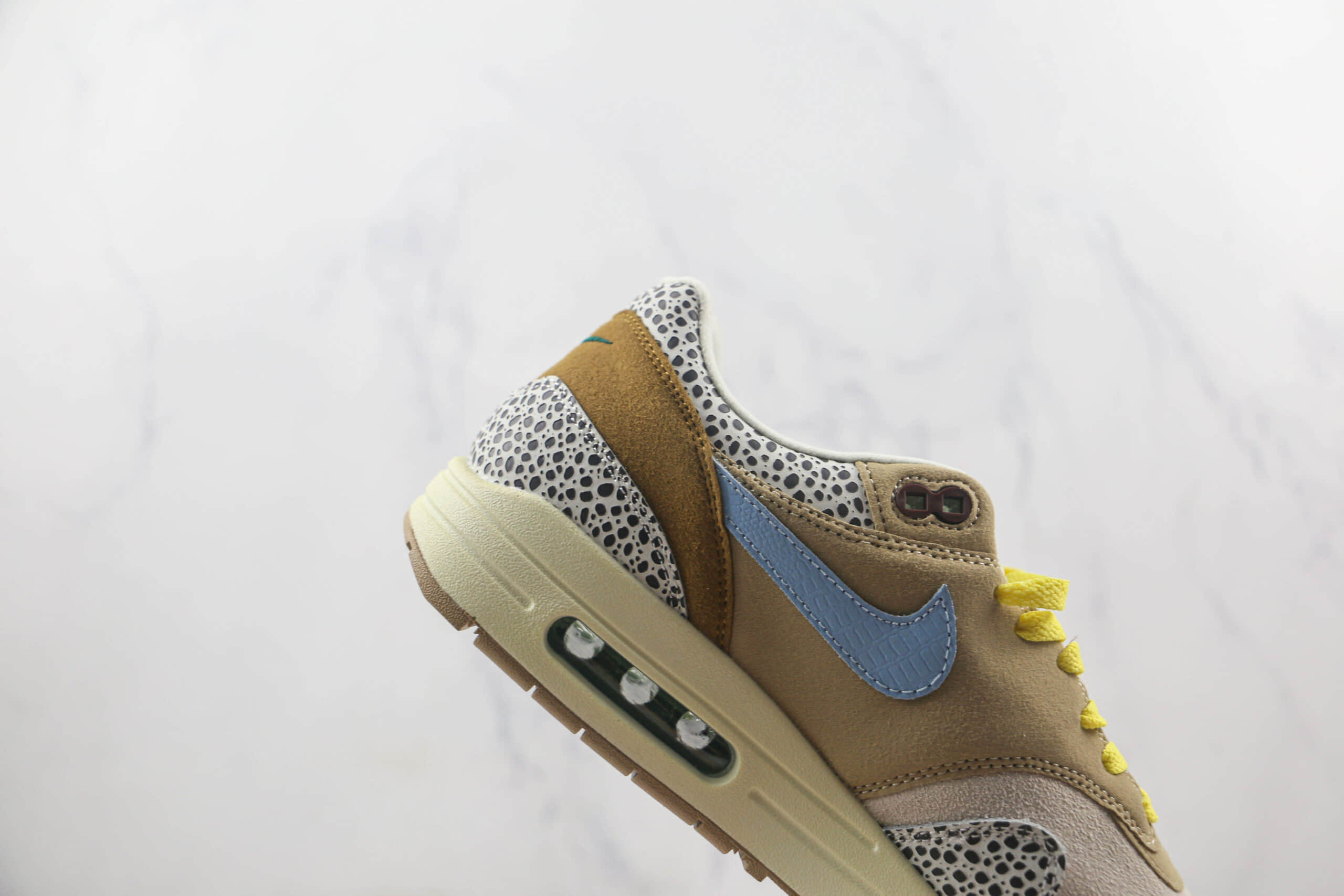 耐克Nike Air Max 1莆田纯原复刻版本Max1大象配色复古气垫鞋原鞋开模一比一打造 货号:DV3027-001