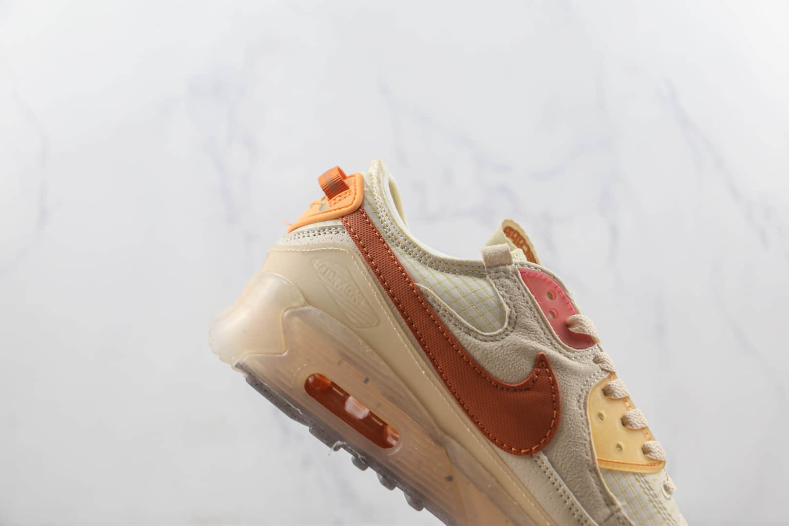 耐克Nike Air Max Terrascape 90 Sail Black莆田纯原复刻版本Max90复古气垫鞋原楦头纸板打造 货号：DC9450-001