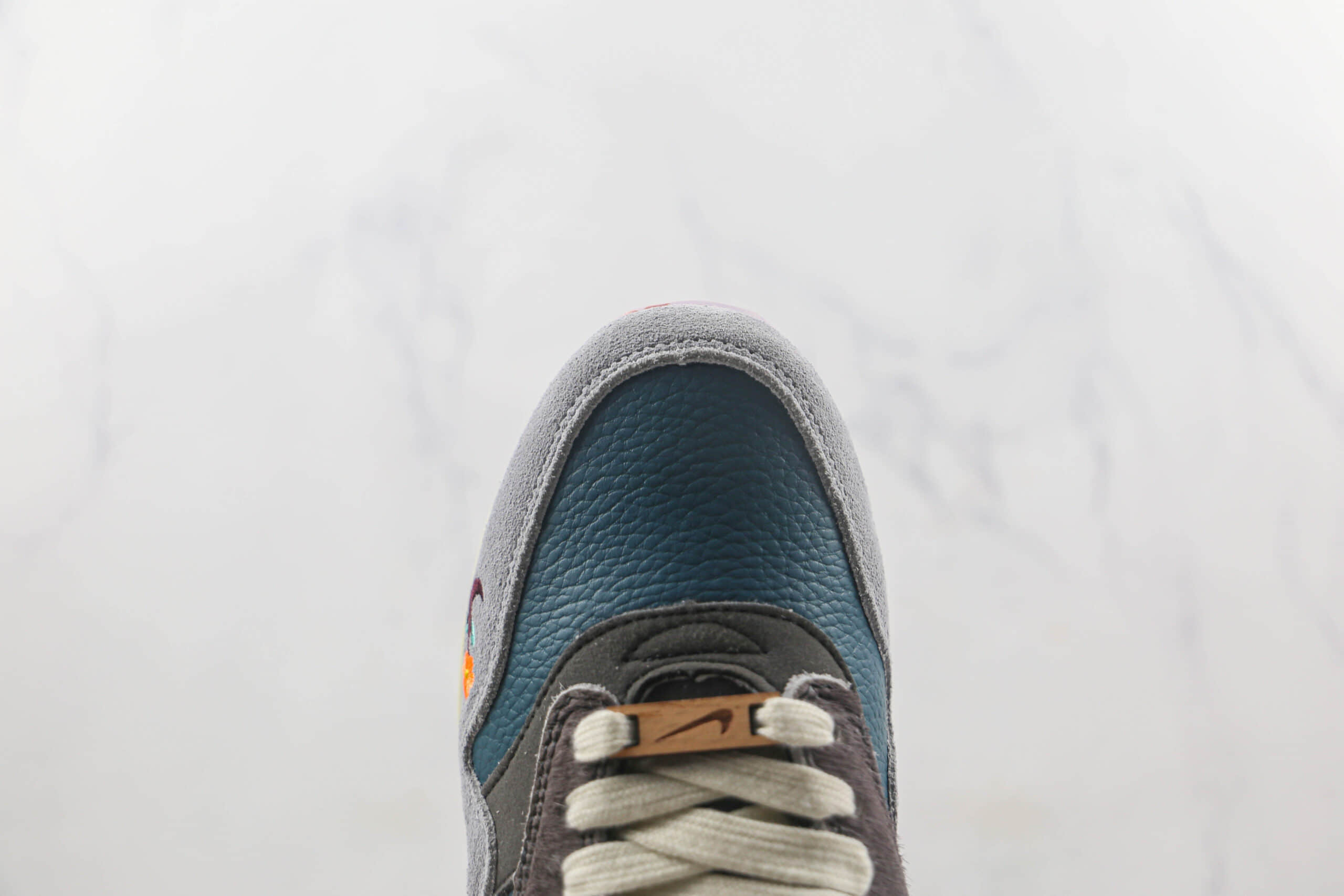 耐克Nike Air Max 1 Won-Ang Grey x KASINA联名款莆田纯原复刻版本Max1灰蓝鸳鸯初代复古气垫鞋原楦头纸板打造 货号:DQ8475-001