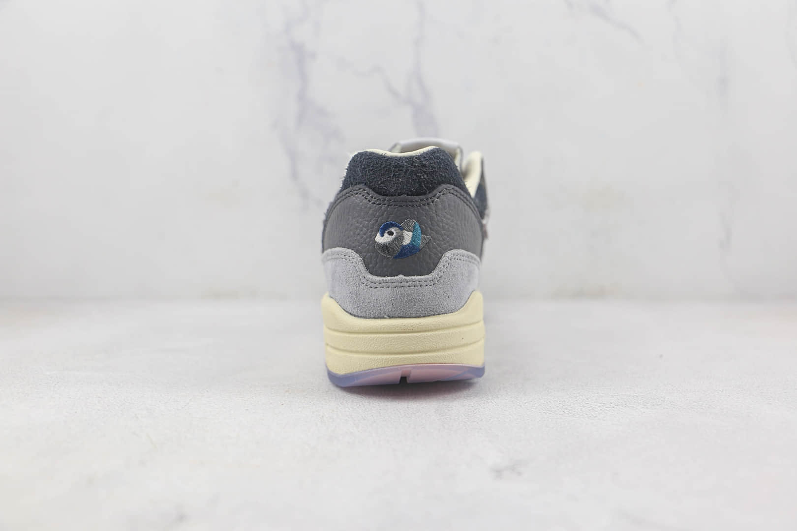 耐克Nike Air Max 1 Won-Ang Grey x KASINA联名款莆田纯原复刻版本Max1灰蓝鸳鸯初代复古气垫鞋原楦头纸板打造 货号:DQ8475-001