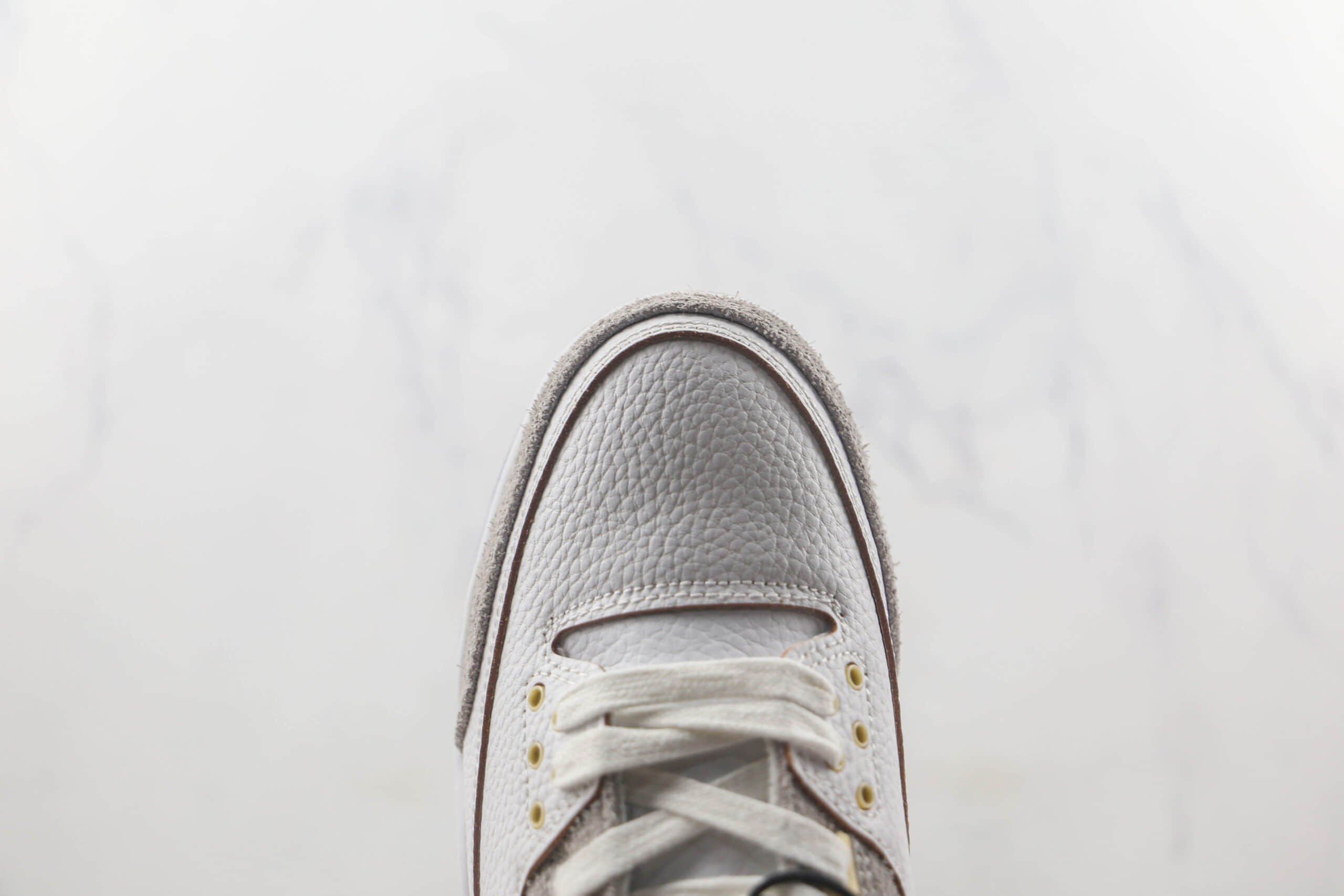 乔丹Air Jordan 3 Violet Ore莆田天花板纯原版本AJ3米白灰配色篮球鞋原楦头纸板打造 货号：DH3434-110