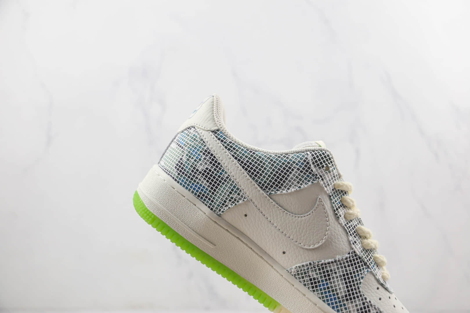 耐克Nike Air Force 1’07 Low莆田纯原复刻版本低帮空军一号醒狮绿配色板鞋内置气垫 货号:CW1888-716