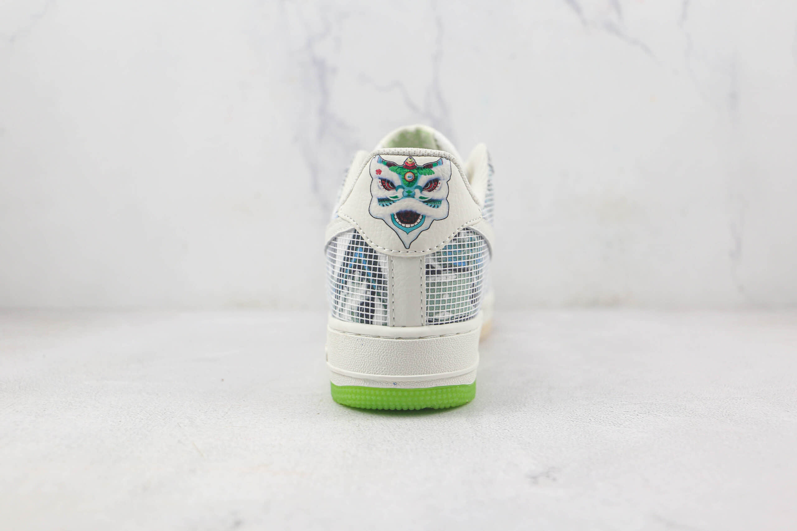 耐克Nike Air Force 1’07 Low莆田纯原复刻版本低帮空军一号醒狮绿配色板鞋内置气垫 货号:CW1888-716
