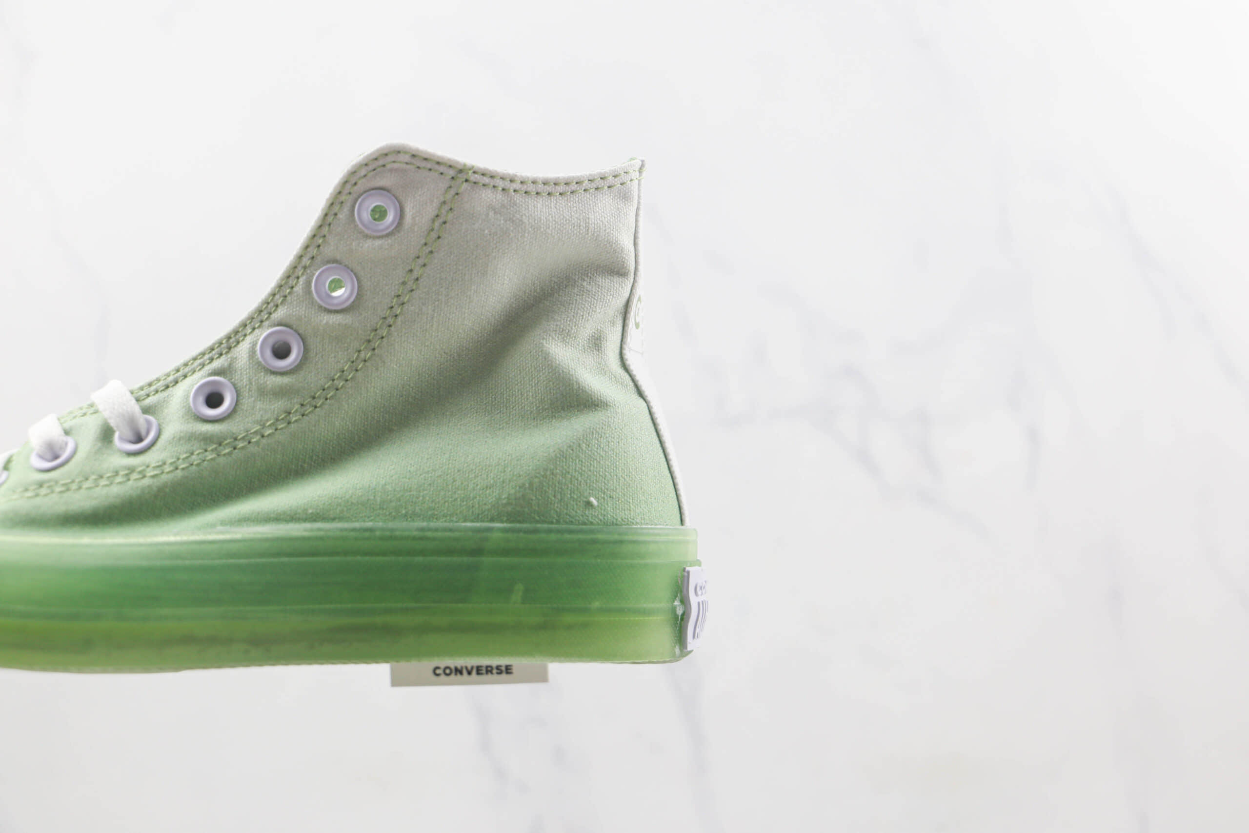 匡威Converse All Star莆田天花板纯原复刻版本CX系列渐变抹茶绿果冻帆布鞋原鞋开模一比一打造 货号:A03744C