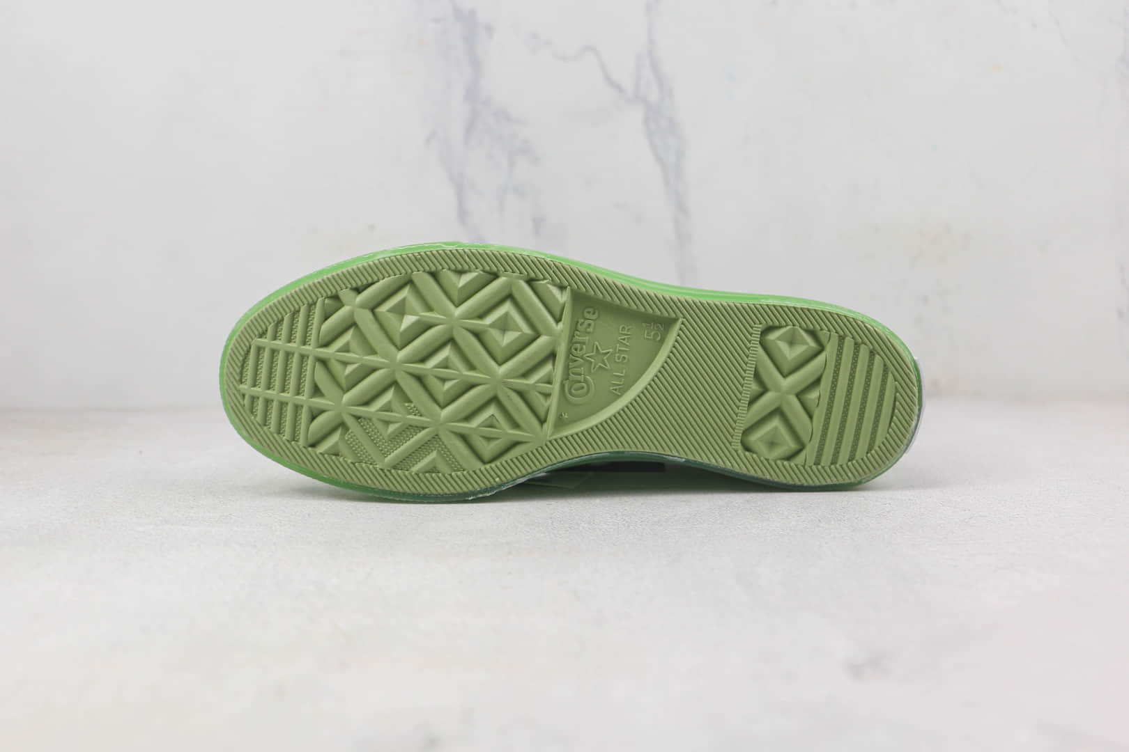 匡威Converse All Star莆田天花板纯原复刻版本CX系列渐变抹茶绿果冻帆布鞋原鞋开模一比一打造 货号:A03744C