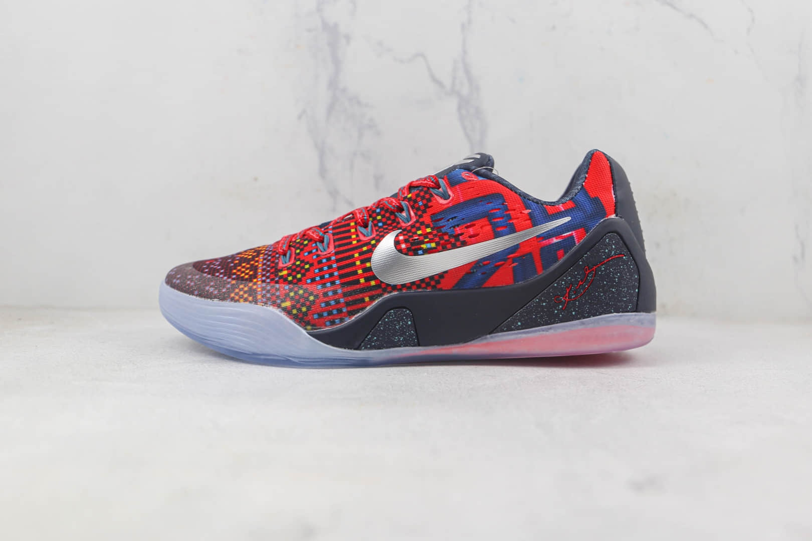 耐克Nike Kobe 9 Low莆田纯原复刻版本科比9代实战篮球鞋原楦头纸板打造 货号:669630-604