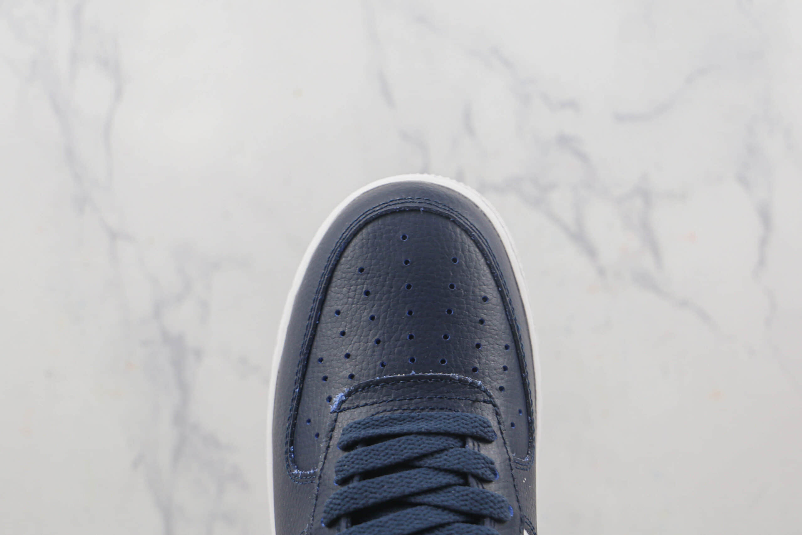 耐克Nike Air Force 1’07 Low莆田纯原复刻版本低帮空军一号藏蓝白配色板鞋内置气垫 货号:DM0109-400