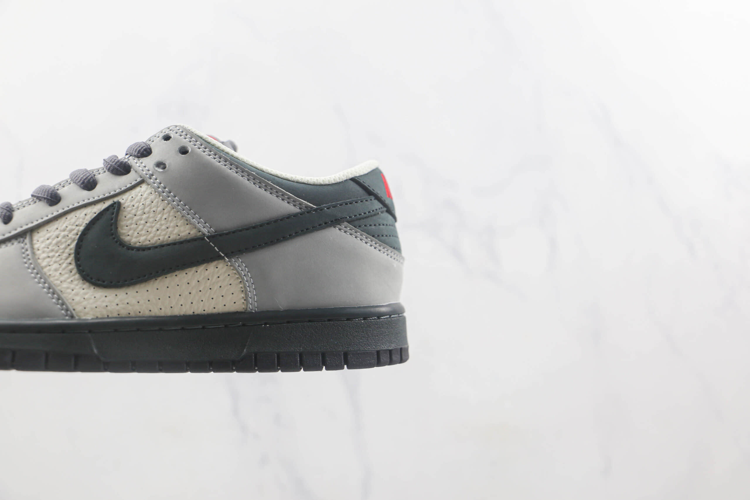 耐克Nike Dunk Low莆田天花板纯原复刻版本低帮DUNK灰白拼接板鞋内置气垫原盒原标 货号:304292-006