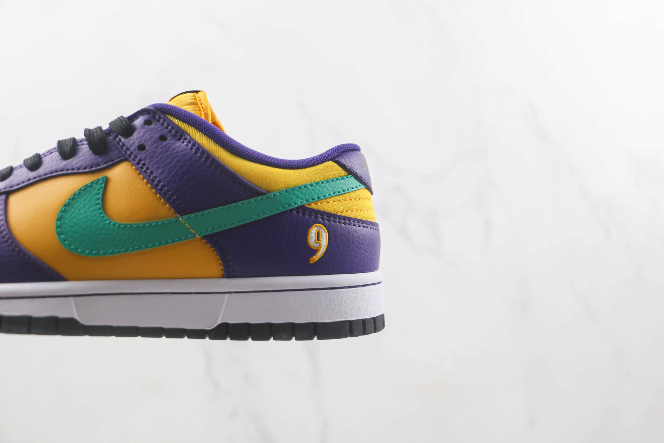 耐克Nike SB Dunk Low莆田纯原复刻版本低帮SB DUNK紫黄色莱斯莉洛杉矶火花队配色板鞋原楦头纸板打造 货号:DO9581-500