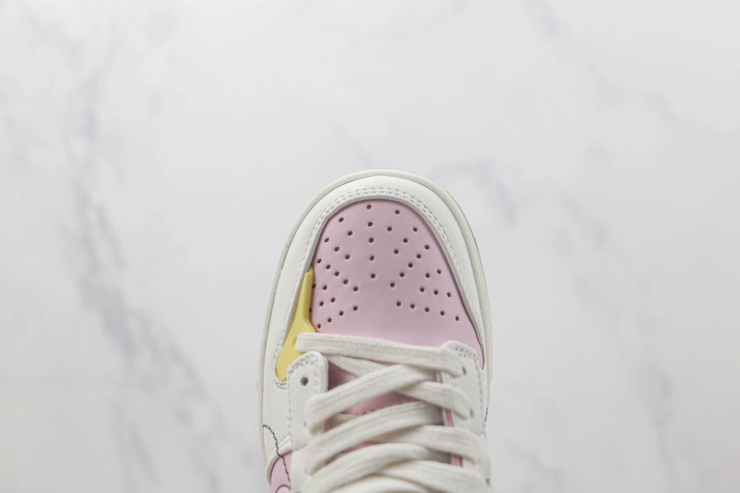 耐克Nike Dunk Low Disrupt 2 Easter莆田纯原复刻版本低帮DUNK蛇纹白粉配色板鞋原楦头纸板打造 货号：DV4024-001