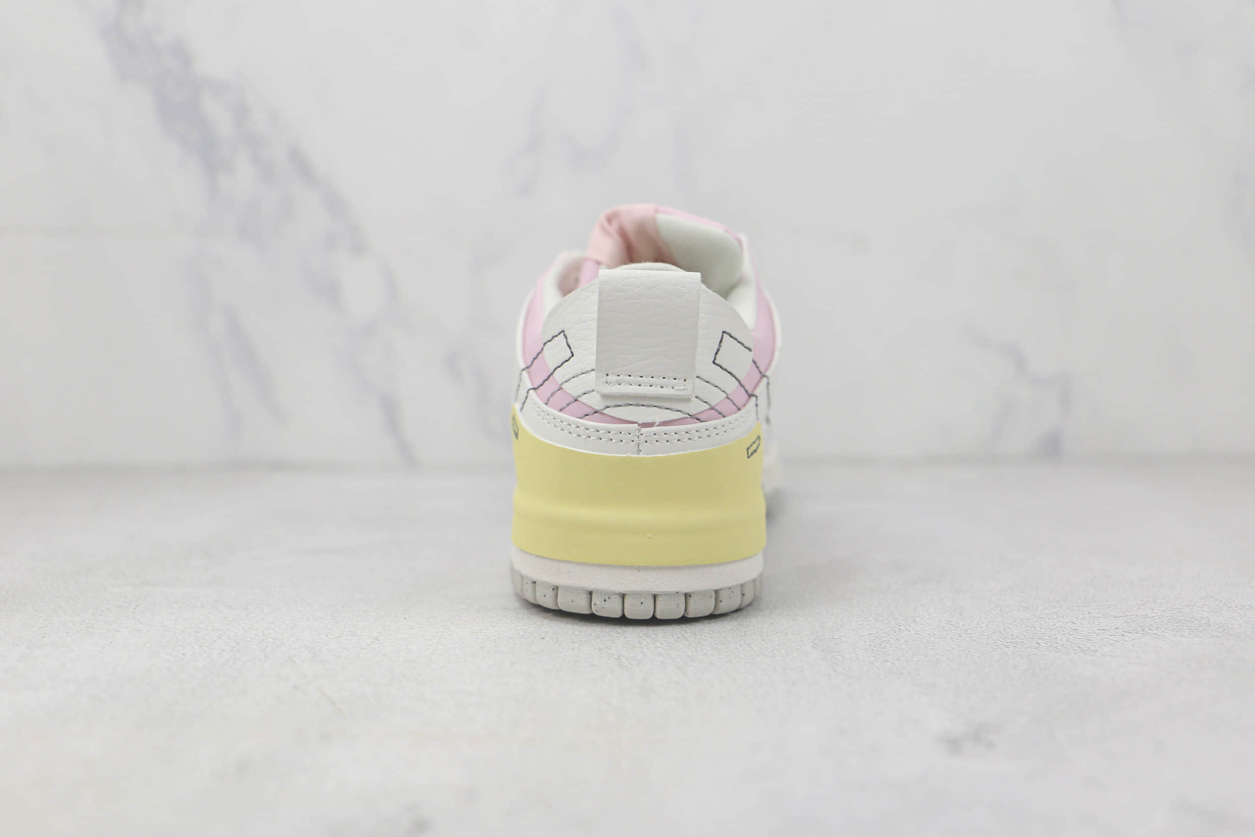 耐克Nike Dunk Low Disrupt 2 Easter莆田纯原复刻版本低帮DUNK蛇纹白粉配色板鞋原楦头纸板打造 货号：DV4024-001