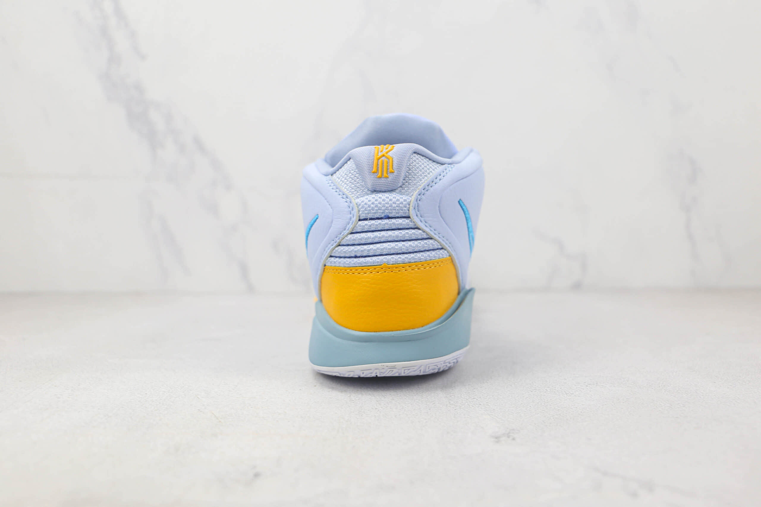 耐克Nike Kyrie Low 8 EP莆田纯原复刻版本欧文8代蓝黄色实战篮球鞋原盒原标原档案数据开发 货号:DC9134-101