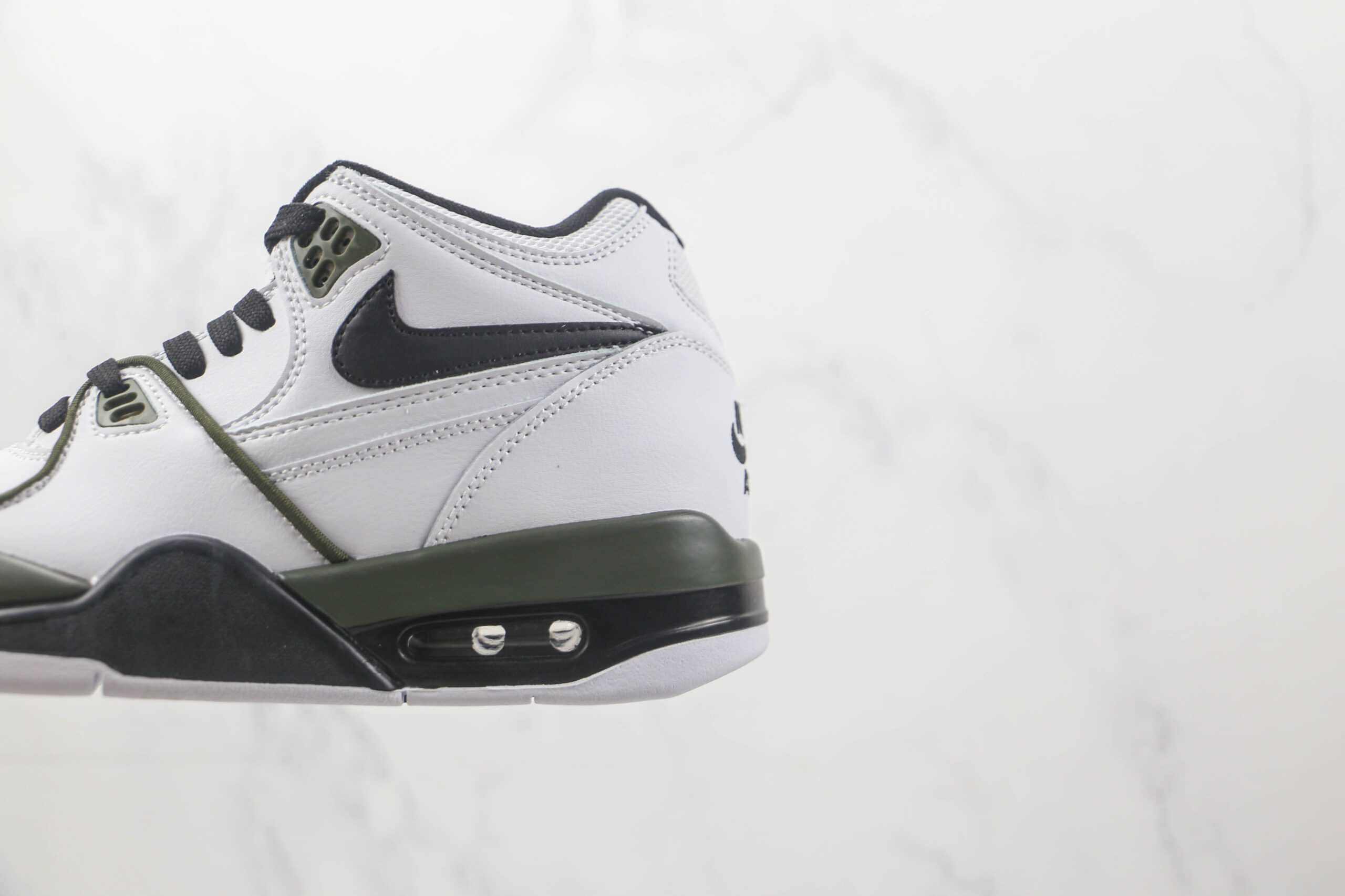 耐克Nike Air Flight 89莆田纯原复刻版本白黑色Flight 89篮球鞋原档案数据开发 货号:CJ5390-101