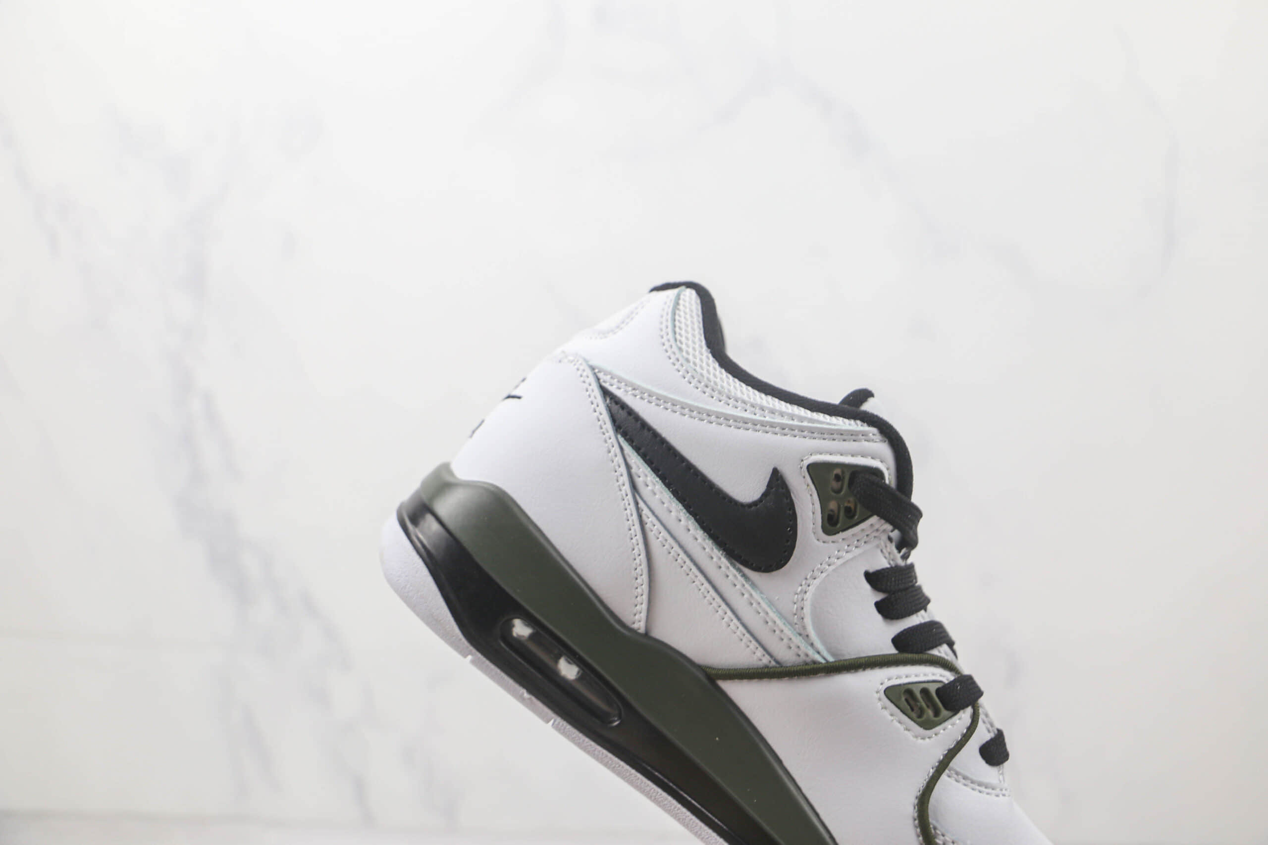 耐克Nike Air Flight 89莆田纯原复刻版本白黑色Flight 89篮球鞋原档案数据开发 货号:CJ5390-101