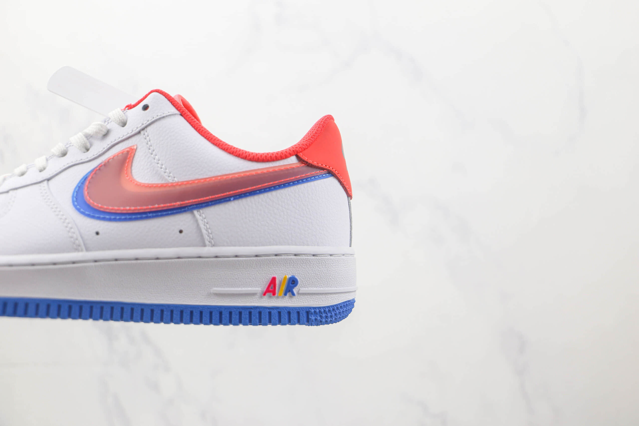 耐克Nike Air Force 1 Low 07莆田纯原复刻版本低帮空军一号白蓝红双勾配色板鞋原鞋开模一比一打造 货号:DX1787-100