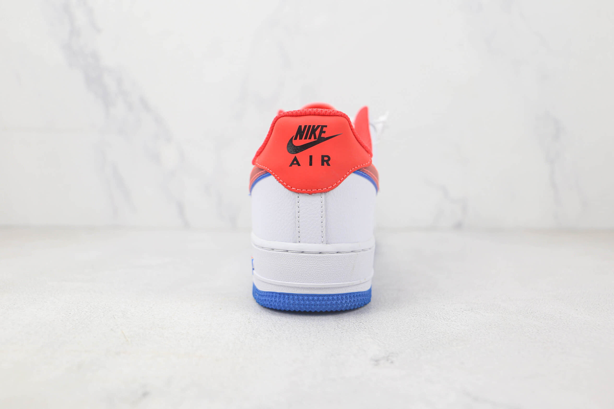 耐克Nike Air Force 1 Low 07莆田纯原复刻版本低帮空军一号白蓝红双勾配色板鞋原鞋开模一比一打造 货号:DX1787-100