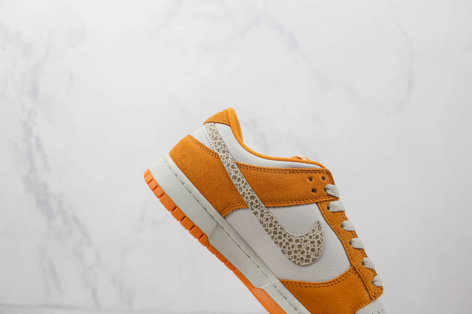 耐克Nike SB Dunk Low莆田天花板纯原复刻版本低帮SB Dunk白橙豹纹勾板鞋原装头层 货号:DR0158-800