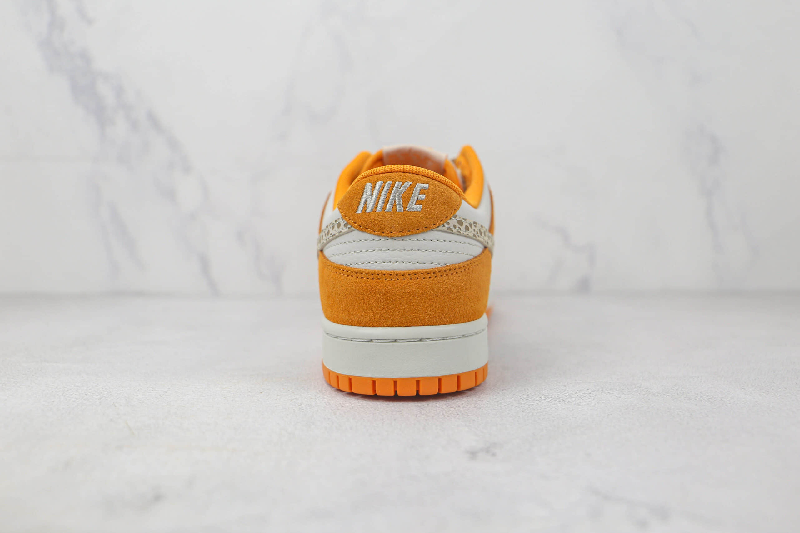 耐克Nike SB Dunk Low莆田天花板纯原复刻版本低帮SB Dunk白橙豹纹勾板鞋原装头层 货号:DR0158-800