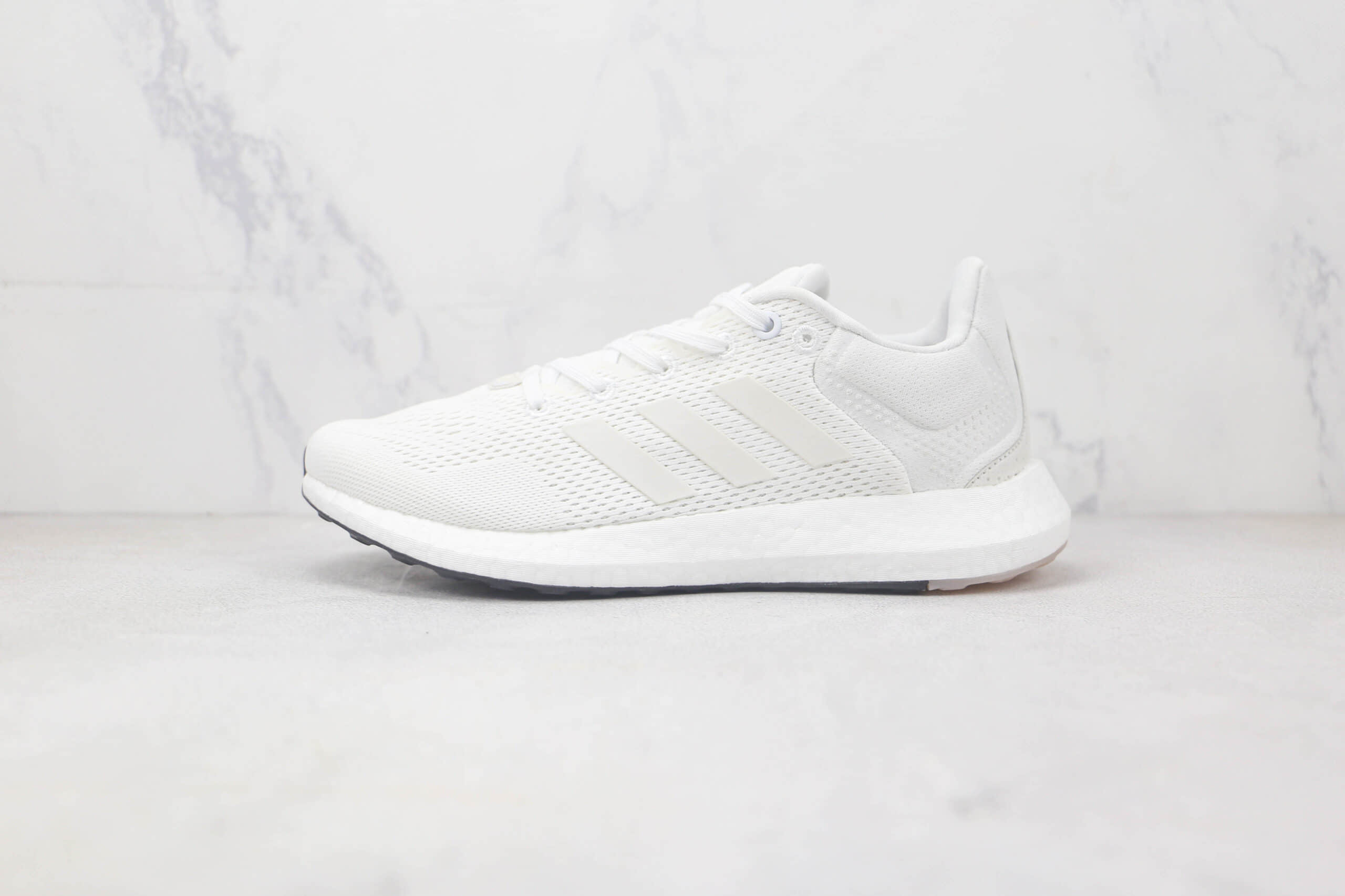 阿迪达斯Adidas PureBOOST LTD莆田纯原复刻版本爆米花LTD系列纯白色跑鞋原鞋开模一比一打造 货号:GY5094