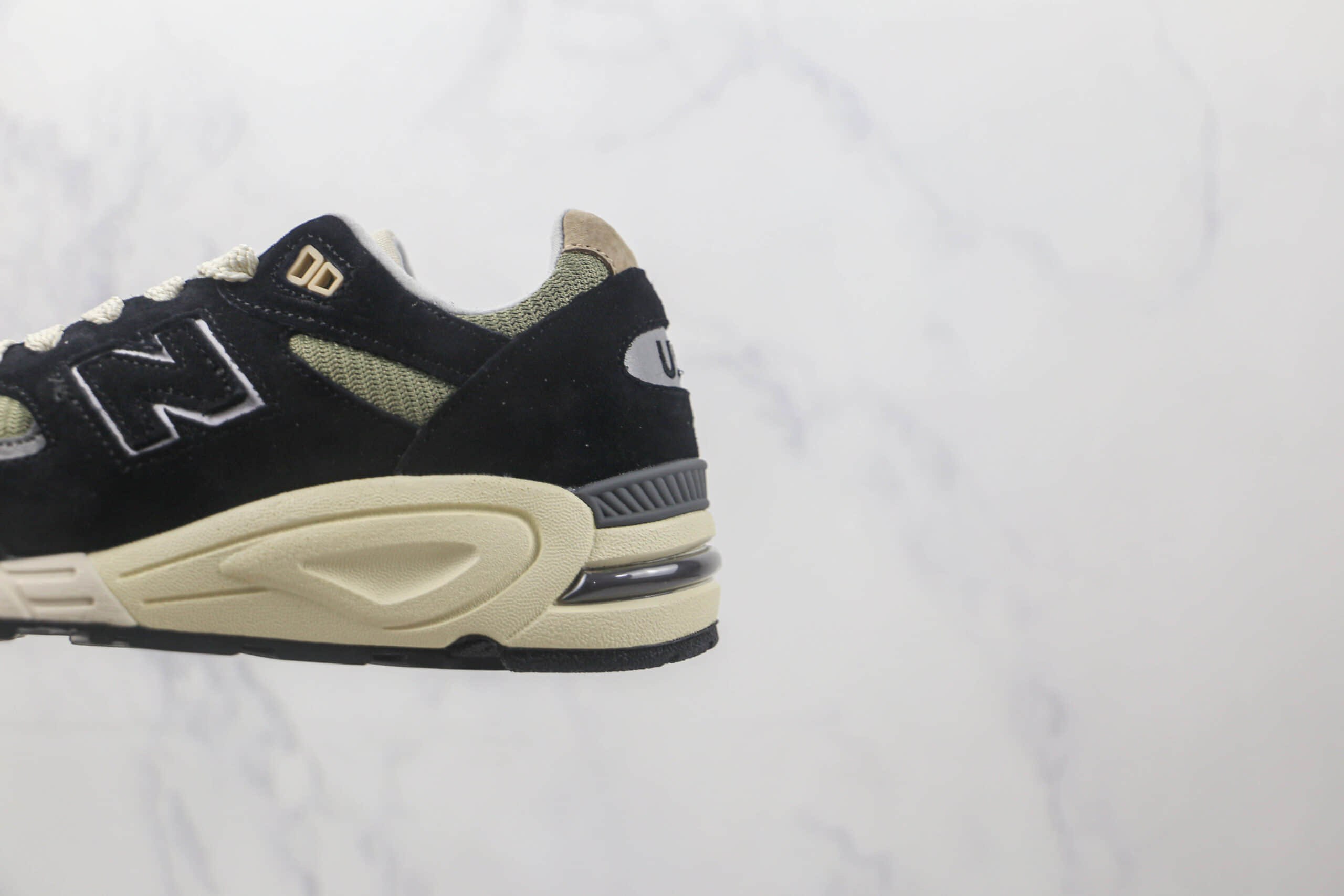 新百伦New Balance 990莆田纯原复刻版本NB990黑灰色复古跑鞋原标原盒 货号:M990TE2