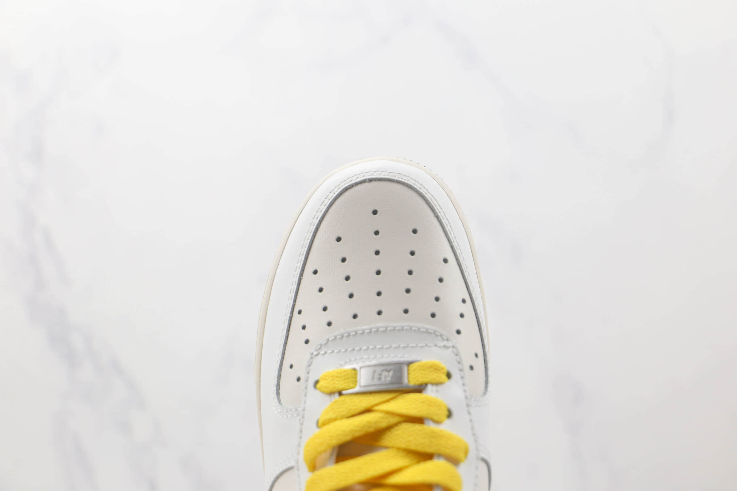 耐克Nike Air Force 1’07莆田纯原复刻版本低帮空军一号AF1白蓝黄板鞋内置气垫 货号:CW3388-203