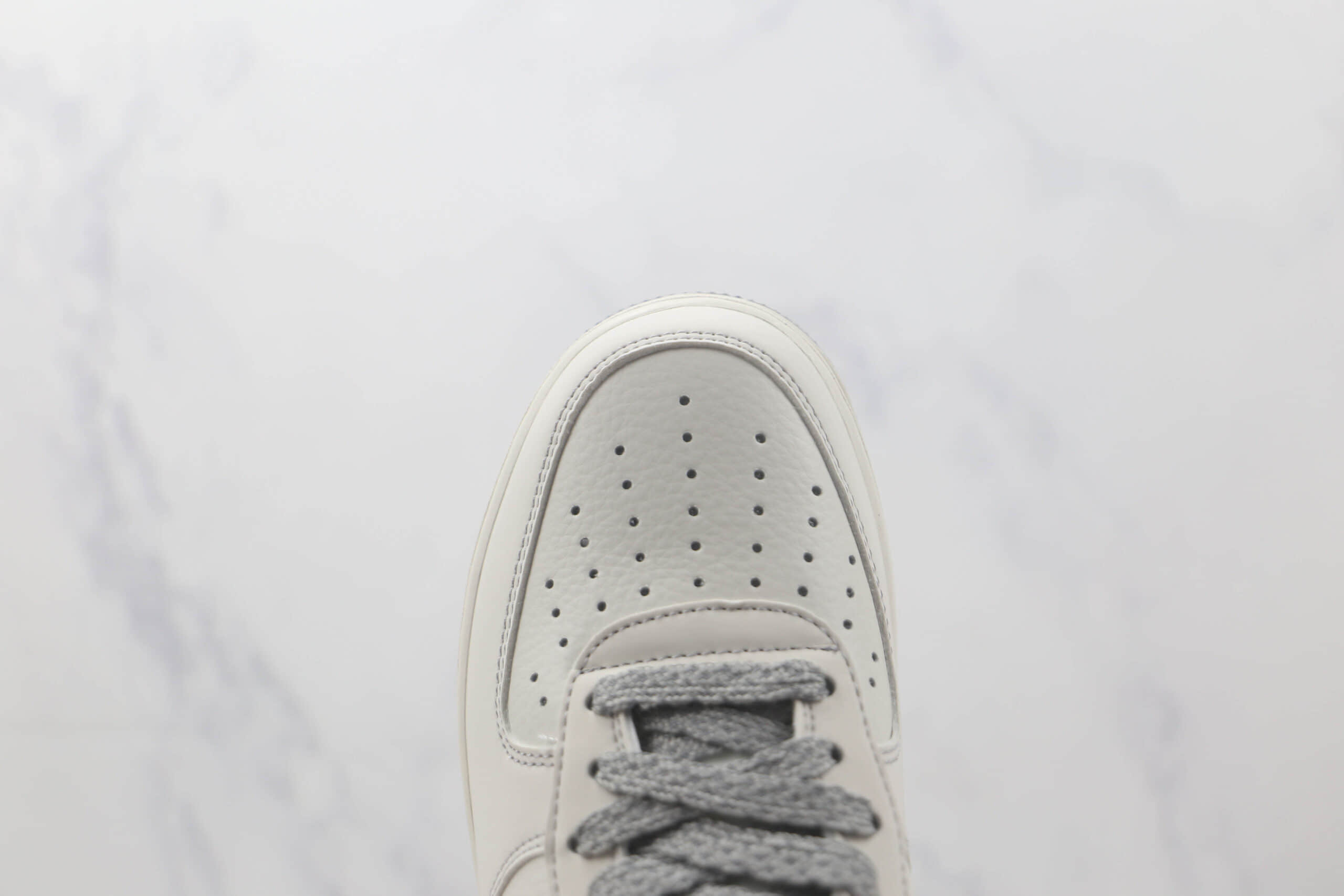 耐克Nike Air Force 1 Low 07纯原版本空军一号白灰色休闲板鞋 耐克低帮空军一号马克笔板鞋 货号:UN3699-055