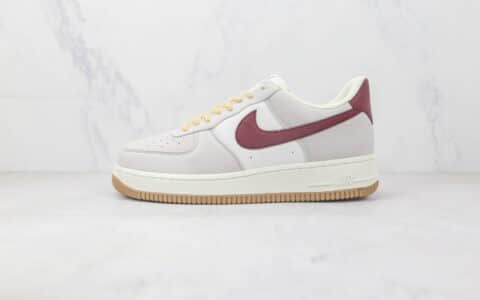 耐克Nike Air Force 1 Low 07纯原版本低帮空军一号红勾帆布板鞋内置气垫 耐克空军一号校园板鞋 货号:DG2296-019