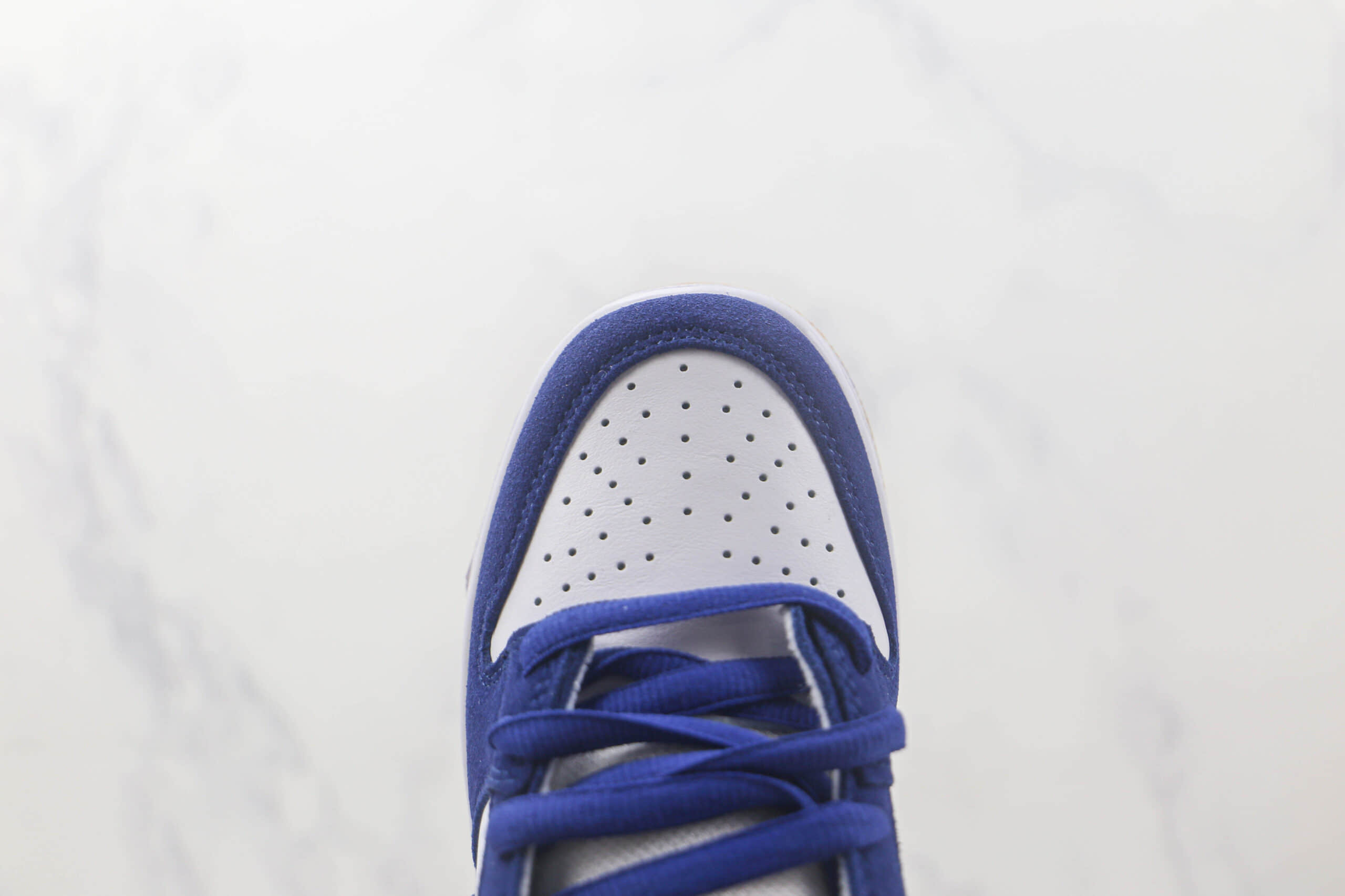 耐克Nike SB Dunk Low Dunk Pro PRM Los Angeles Dodgers纯原版本低帮SB DUNK白蓝色洛杉矶道奇板鞋 耐克DUNK厚鞋舌板鞋 货号:DO9395-400