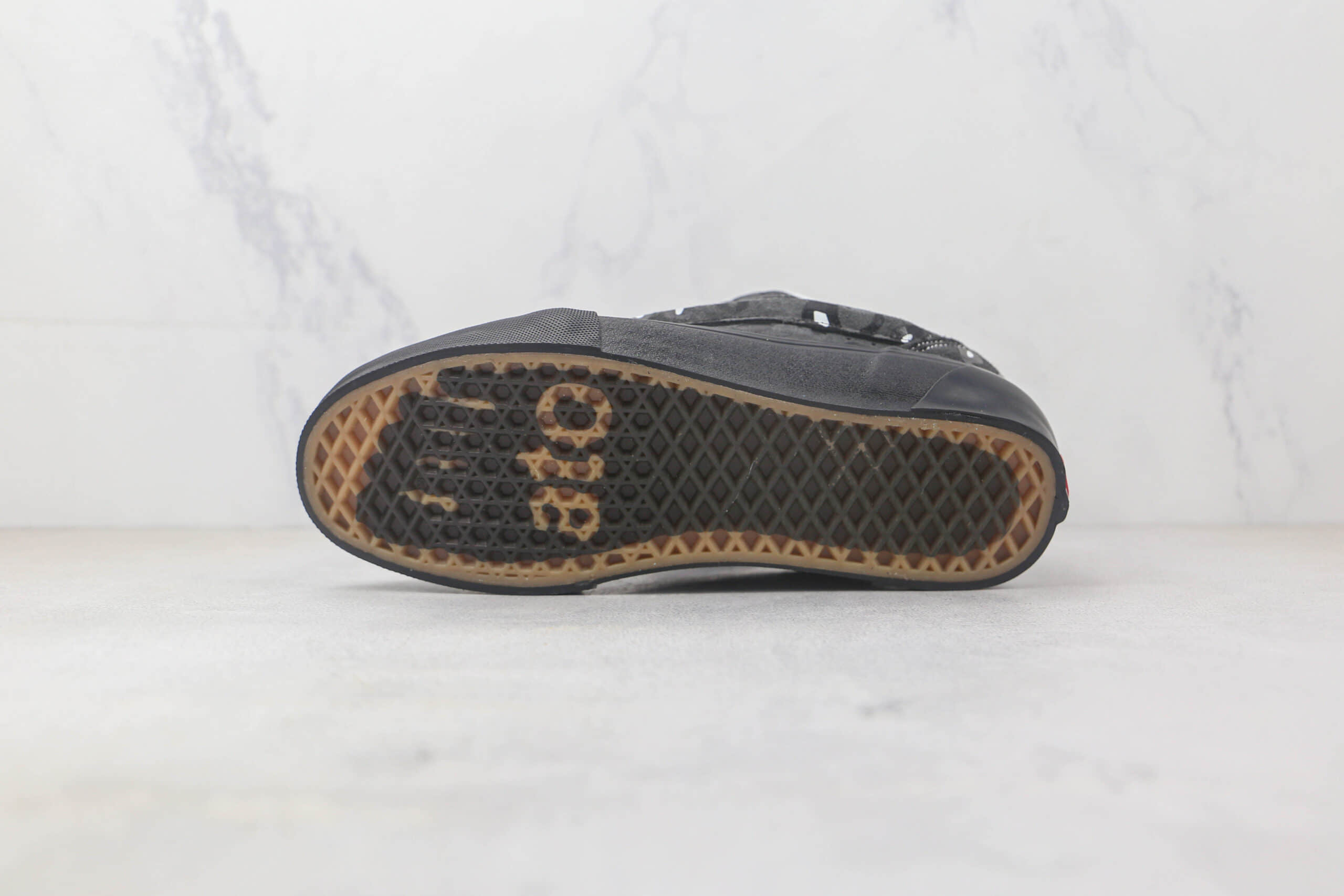 万斯VANS x Imran Potato联名款纯原版本低帮灰色豹纹面包鞋 万斯联名款低帮硫化板鞋 货号:VN0A7Q5JB3M