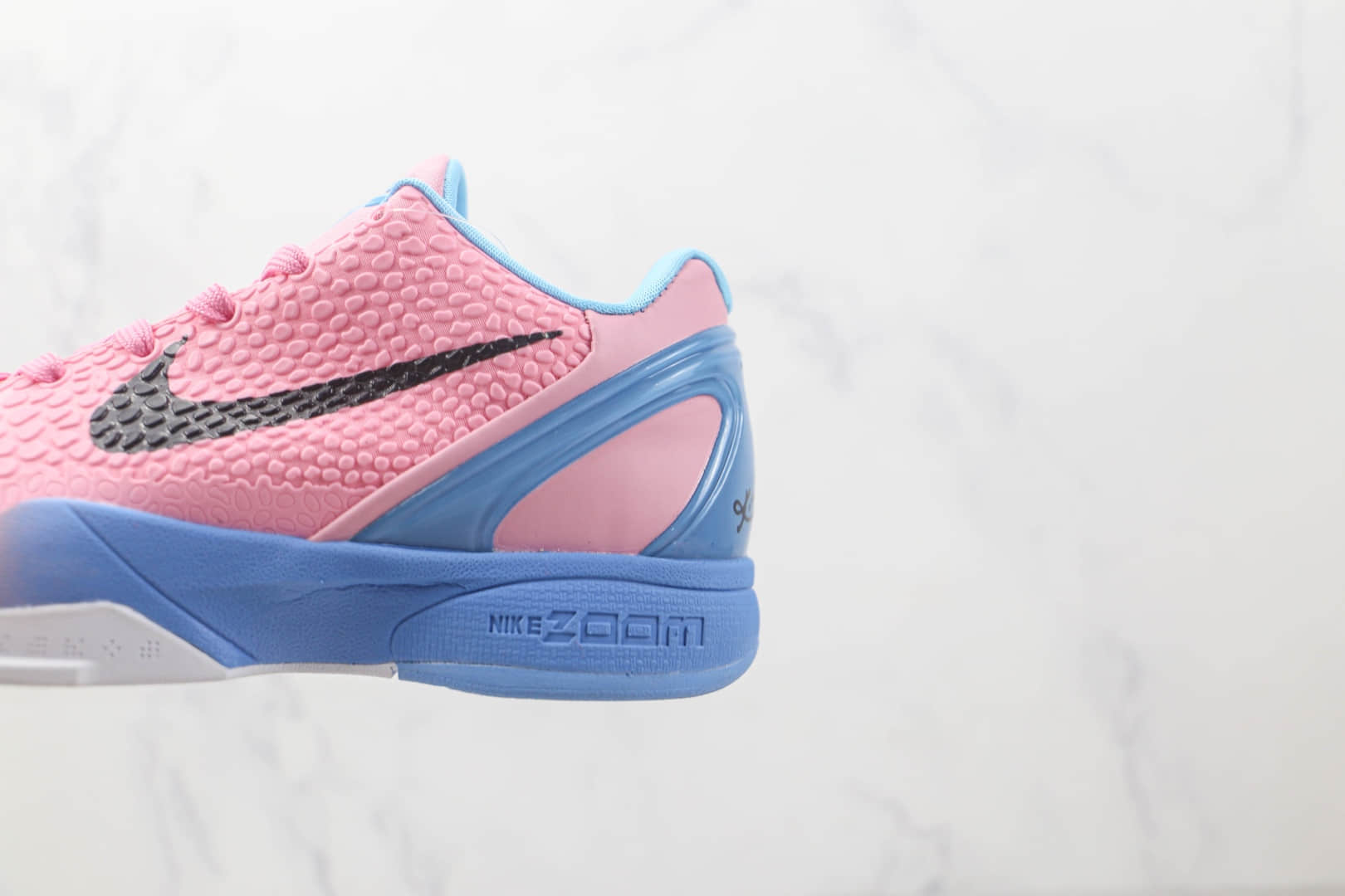 耐克Nike Zoom Kobe VI纯原版本科比6代粉蓝色实战篮球鞋 科比6代碳板篮球鞋 货号：CW2190-601