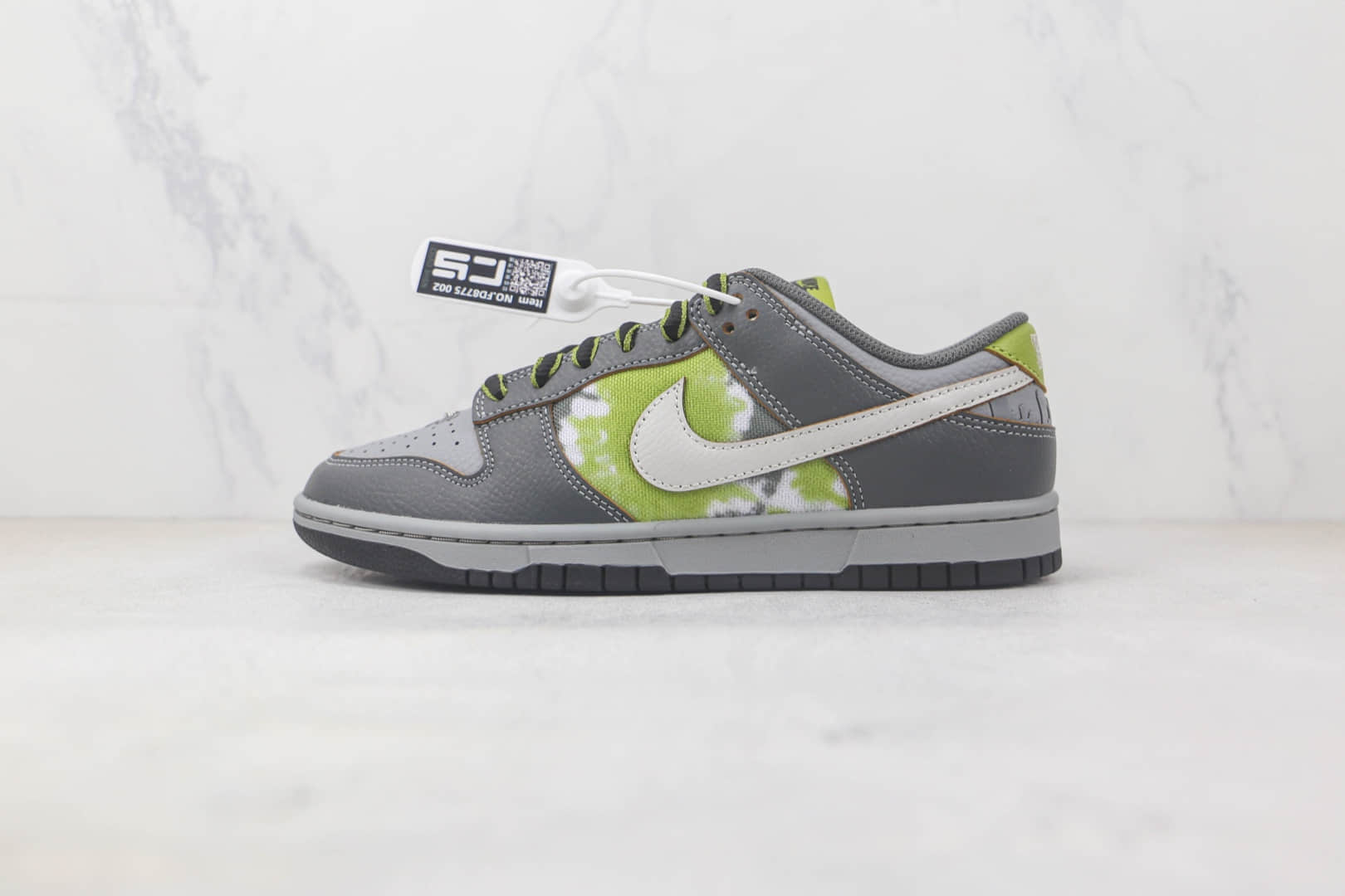 耐克Nike SB Dunk Low Dunk纯原版本低帮SB DUNK灰绿色板鞋 耐克DUNK鞋货源 货号:FD8775-002