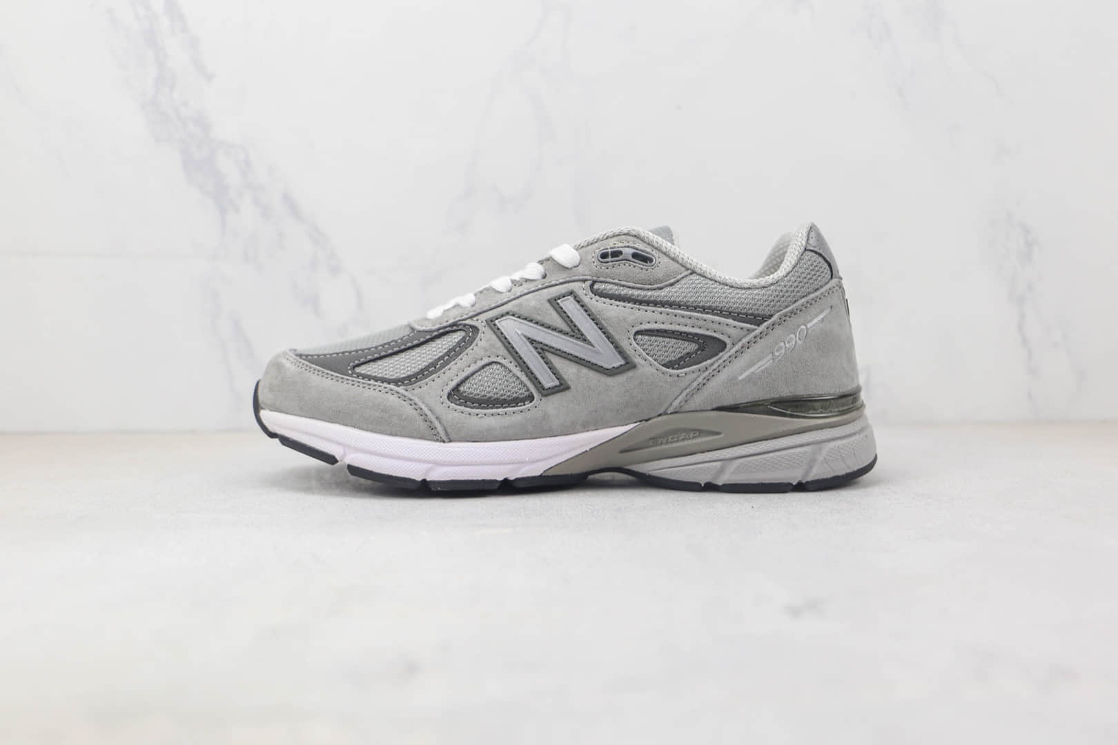 新百伦New Balance 990纯原版本NB990V4灰色复古老爹鞋 新百伦NB990复古慢跑鞋 货号:M990GL4