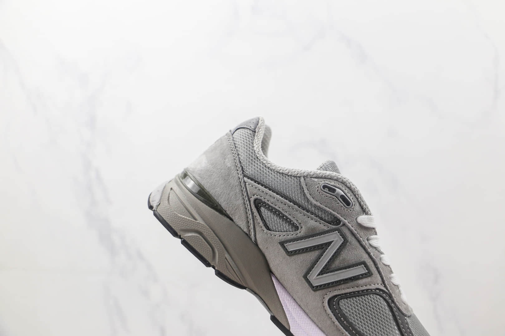 新百伦New Balance 990纯原版本NB990V4灰色复古老爹鞋 新百伦NB990复古慢跑鞋 货号:M990GL4