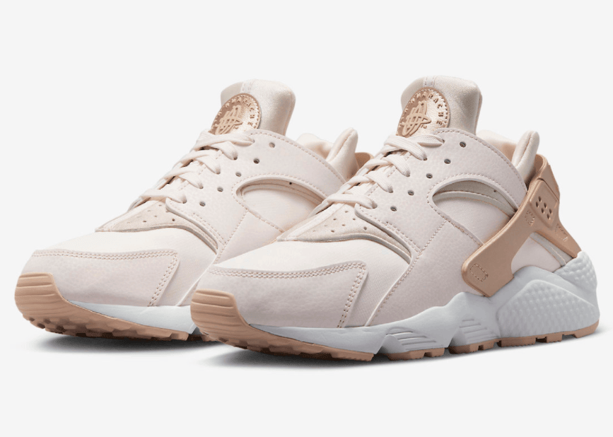 抢眼“玫瑰金”!Nike Air Huarache新配色曝光! 货号:DV6017-600